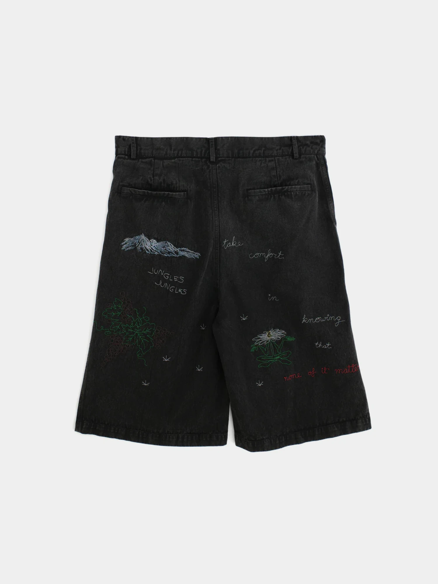 Шорты Jungles Jungles Questions Pleated Short Black