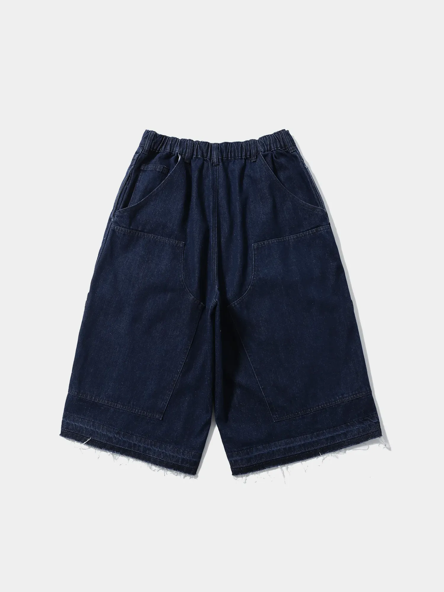 Шорты ANGLAN Reverse Double Knee Half Pants Dark Blue