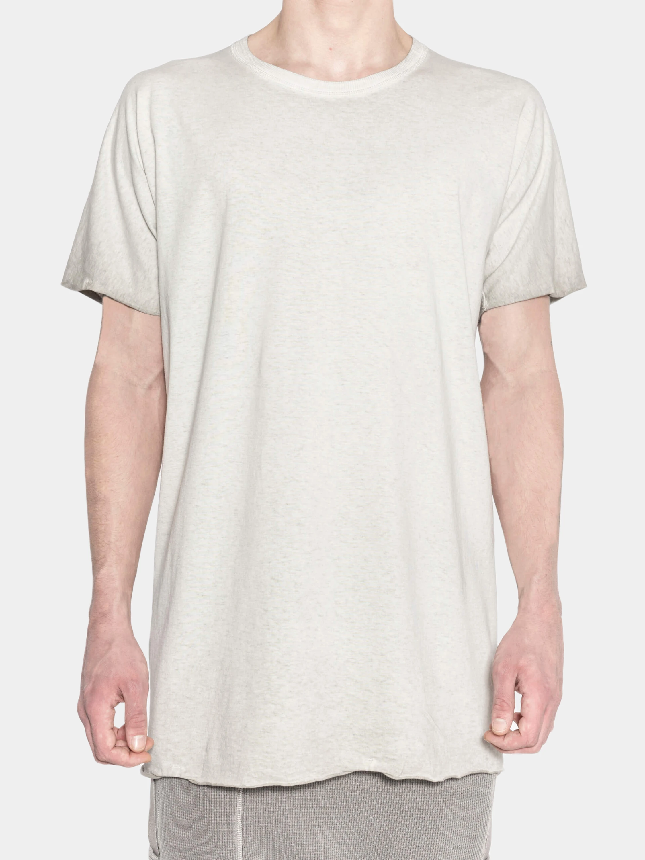 Футболка Boris Bidjan Saberi TS One Piece. RF Light Grey