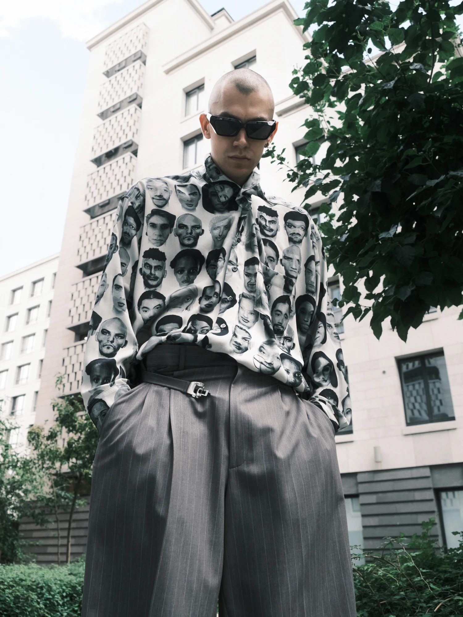Рубашка Magliano Finalists Twisted Black/White