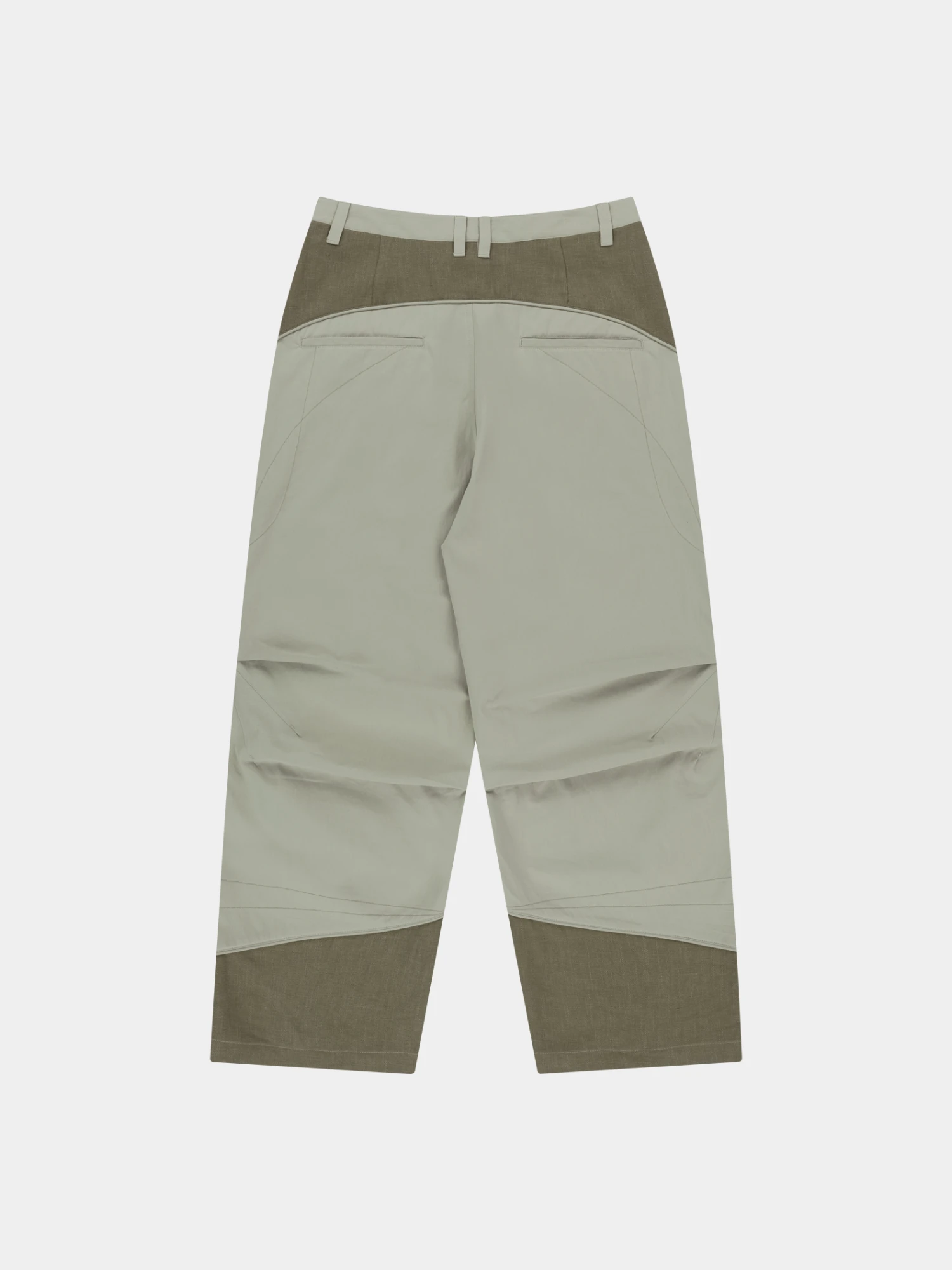 Брюки SAN SAN GEAR Linen Block Beige