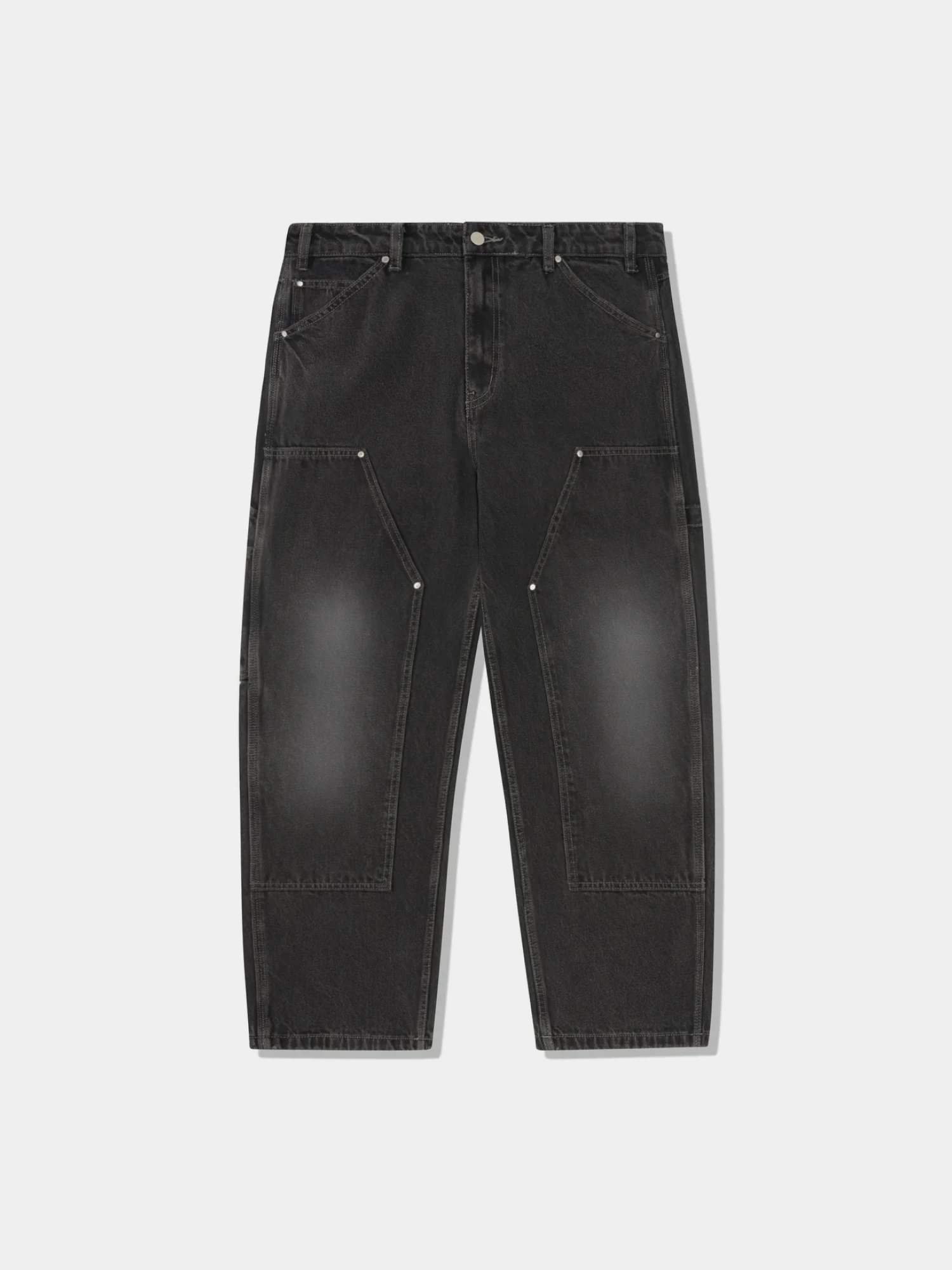 Джинсы Butter Goods Davide Double Knee Jeans Washed Black