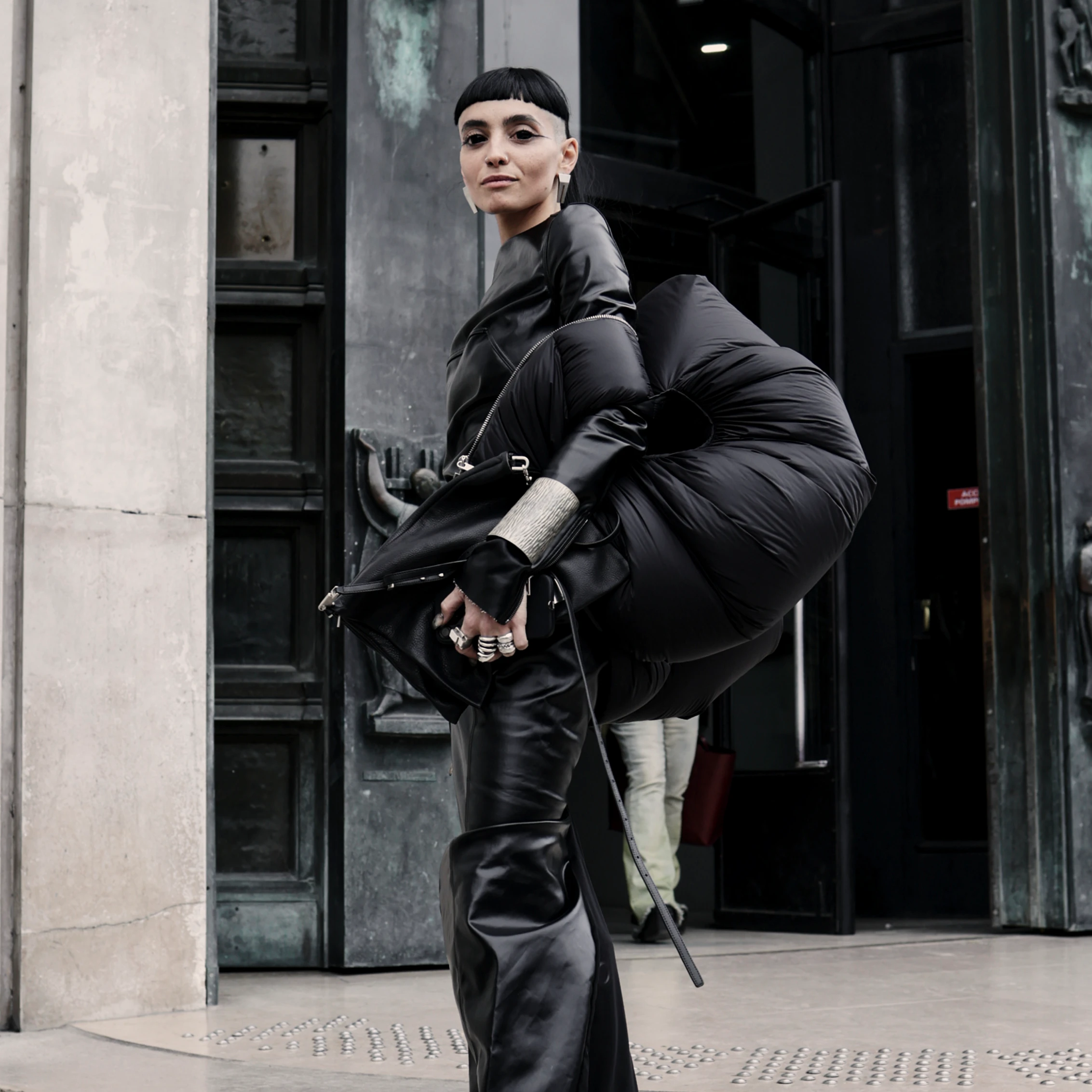 Кадры перед показом Rick Owens FW’25