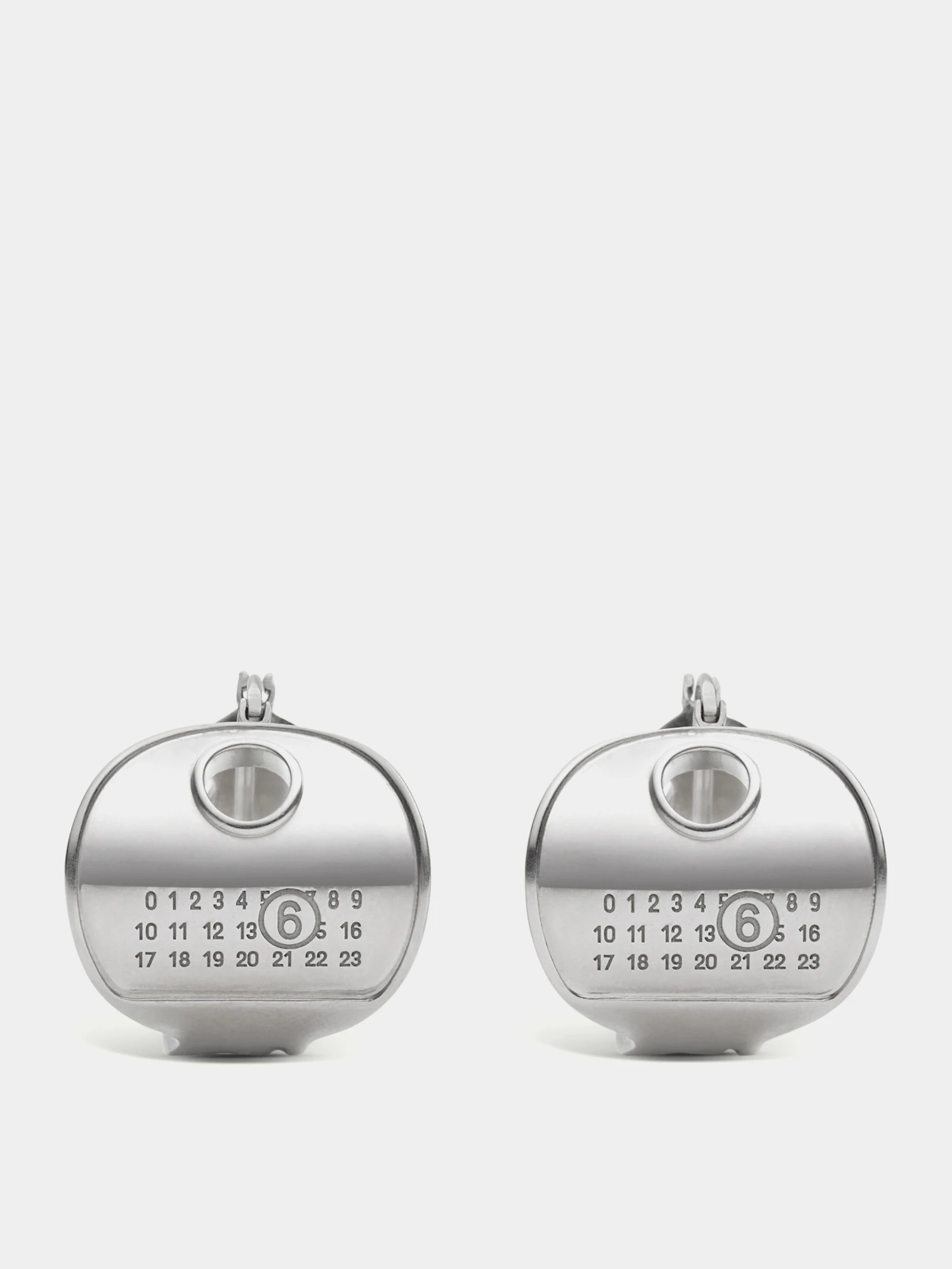 Серьги MM6 Maison Margiela Numeric Key Earrings