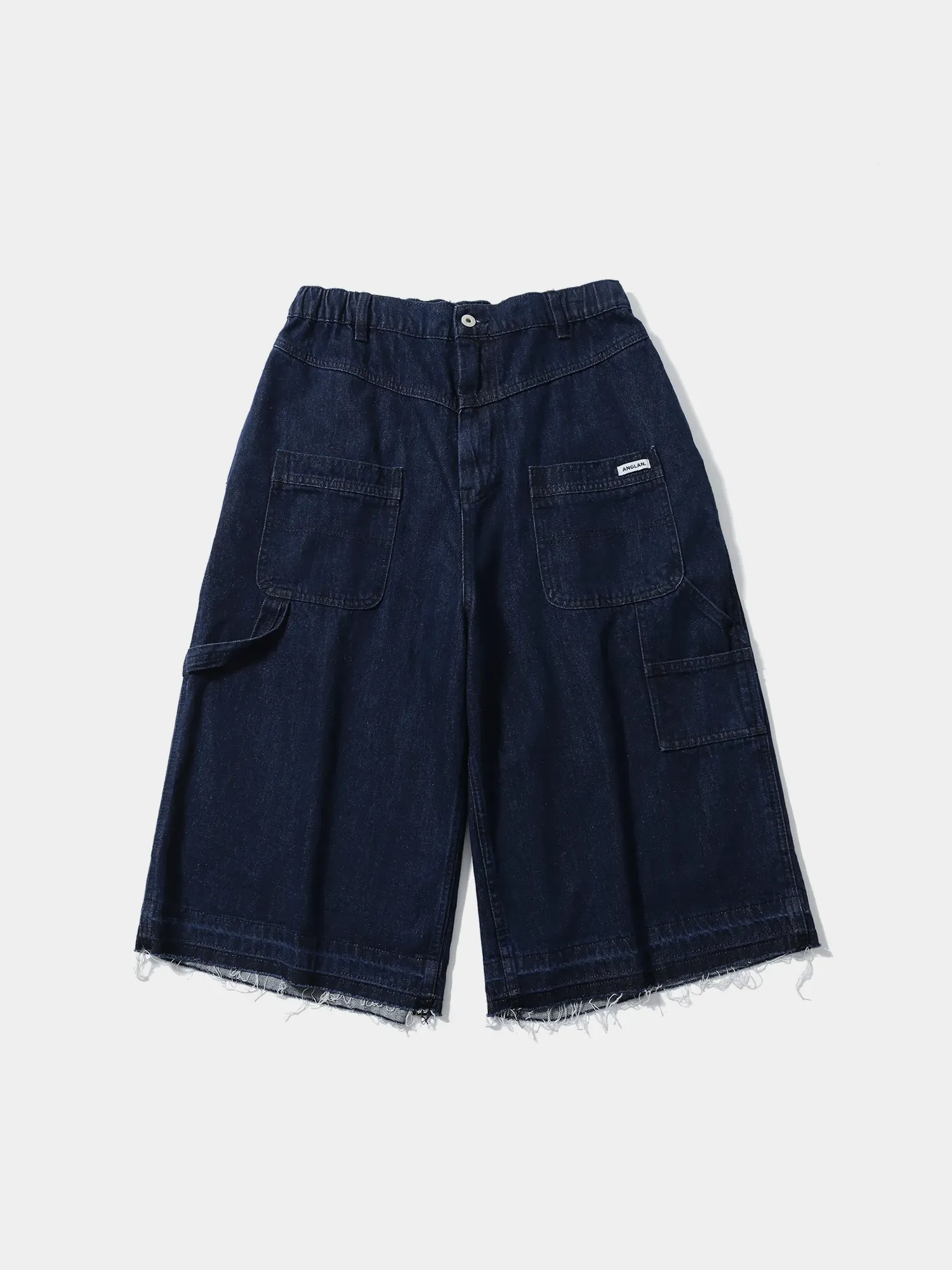 Шорты ANGLAN Reverse Double Knee Half Pants Dark Blue