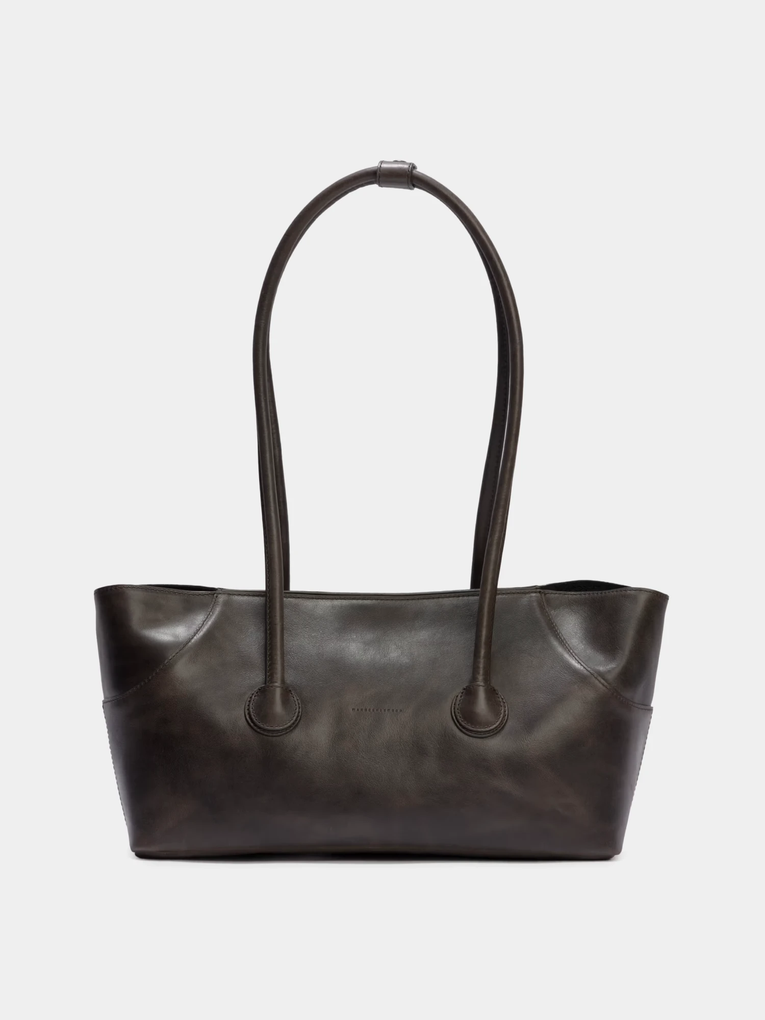 Женская сумка MARGESHERWOOD Boat Shopper Large Sepia Pull-Up