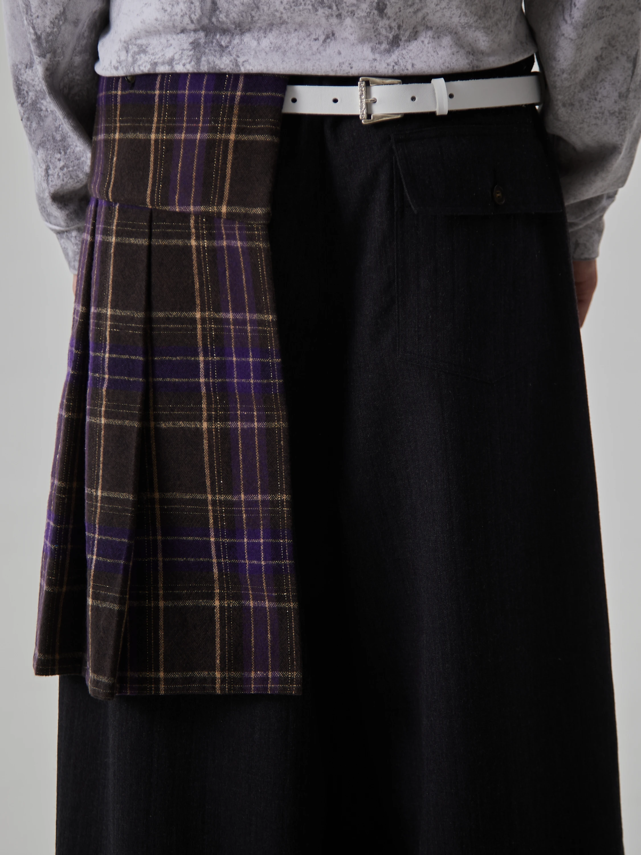 Пояс-юбка Siniy Vsadnik 1/2 Skirty Belt Tartan Multi/White