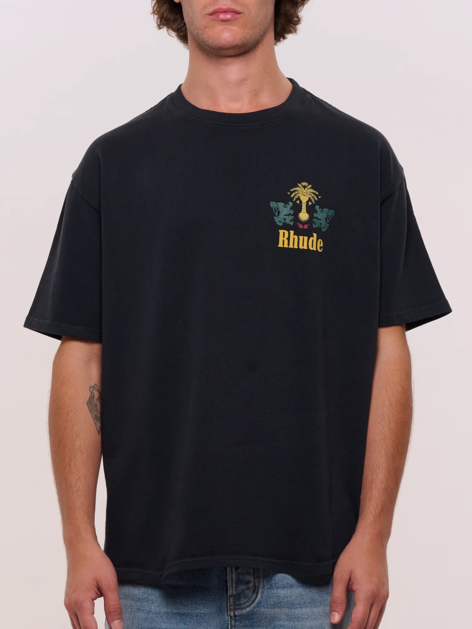 Футболка RHUDE Tabaco Vtg Black