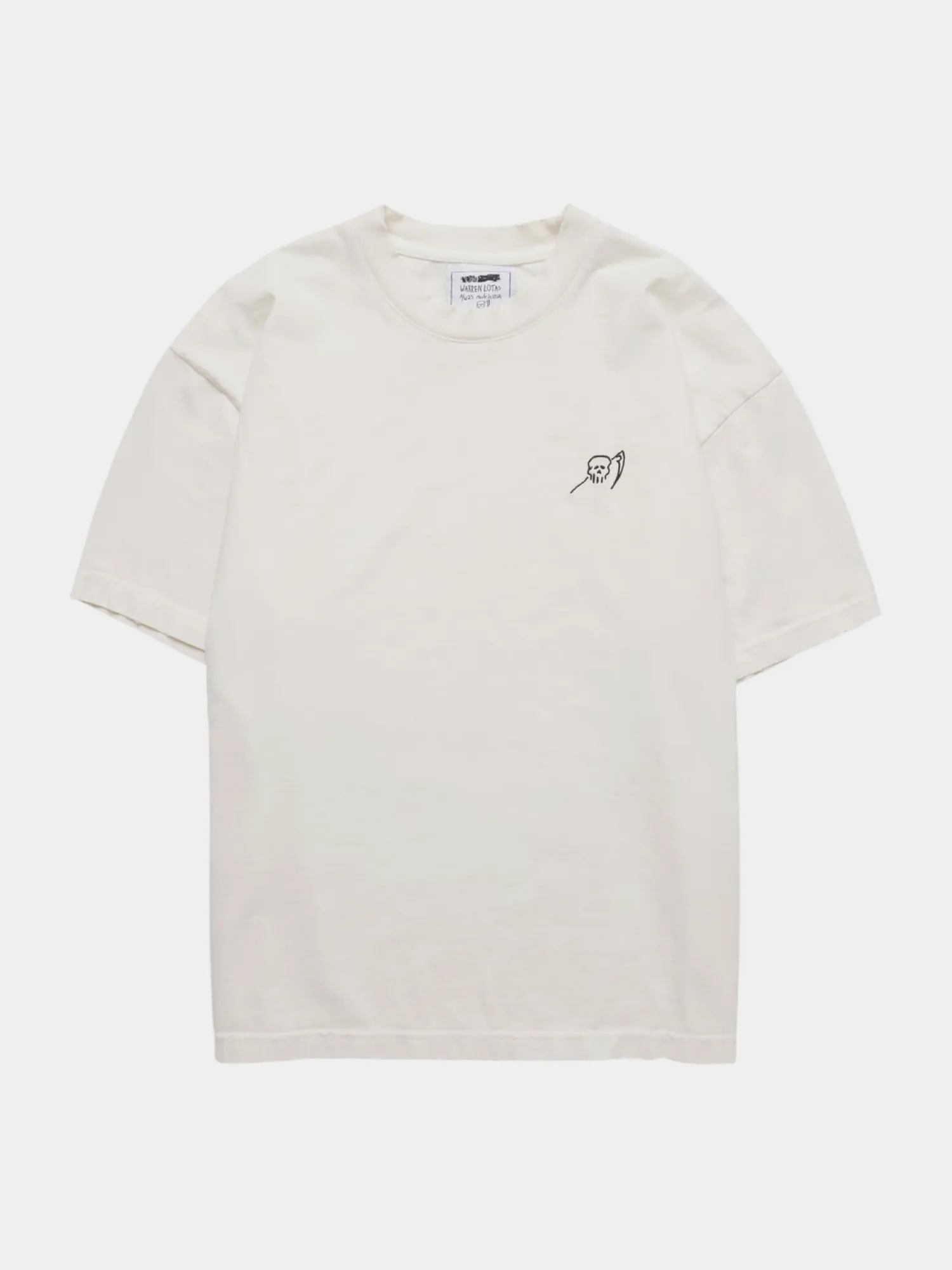 Футболка WARREN LOTAS Plead T-Shirt Ecru