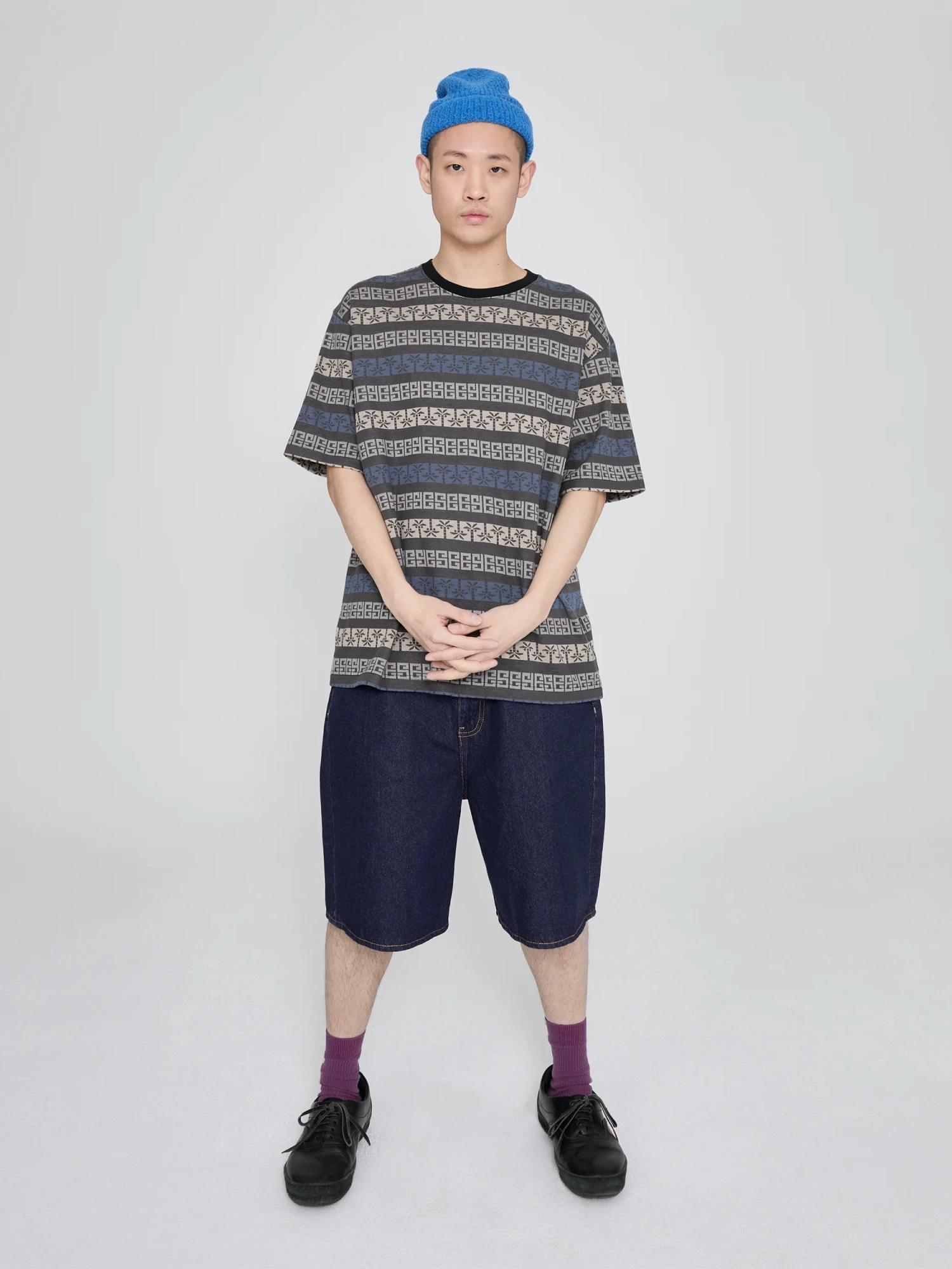 Шорты YESEYESEE Basal 5 Pockets Dark Indigo