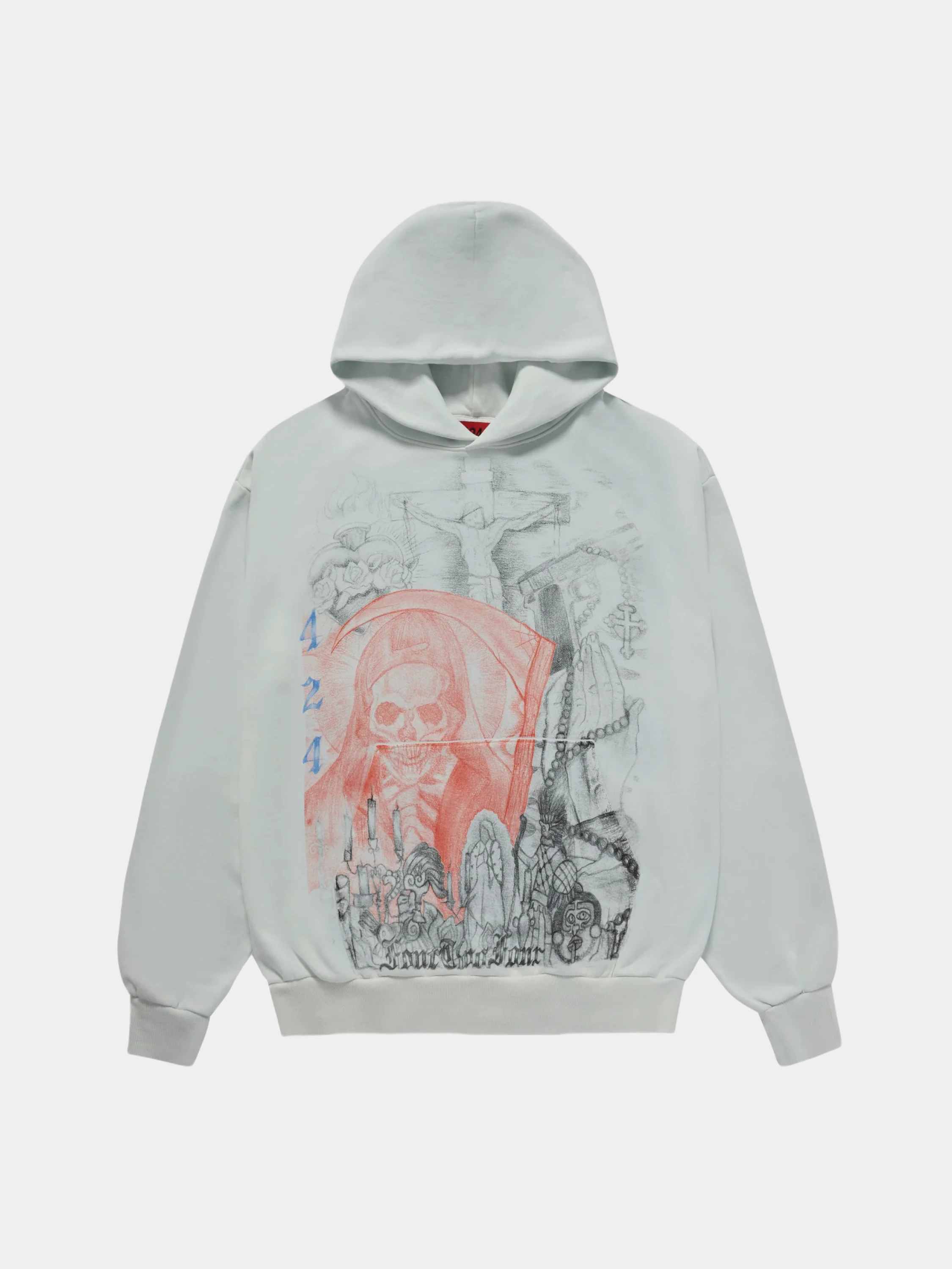 Худи 424 Hoodie Valentina Death Mint