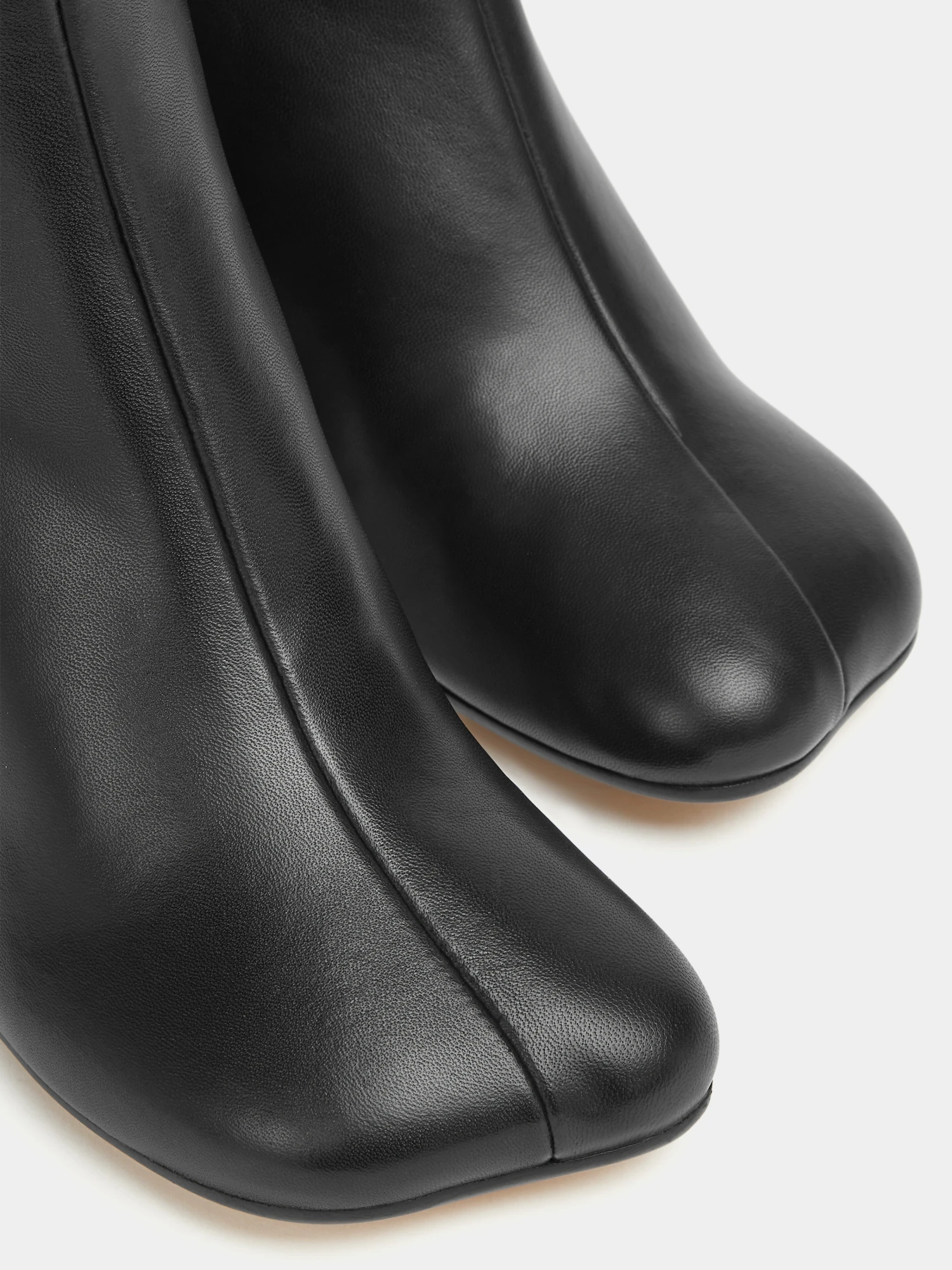 Женские ботильоны MM6 Maison Margiela Anatomic Ankle Black
