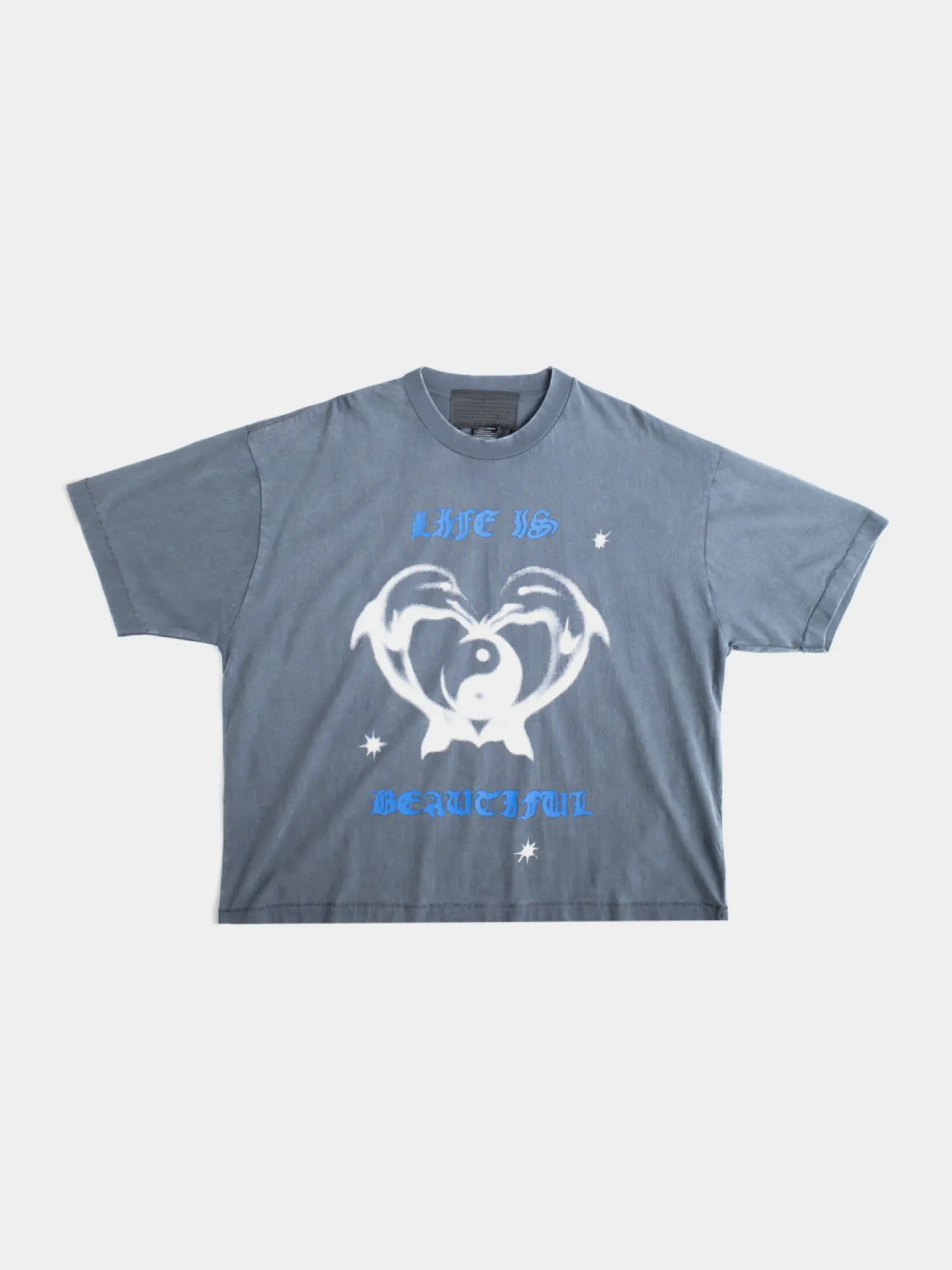Футболка Jungles Jungles Life Is Beautiful Vintage Blue