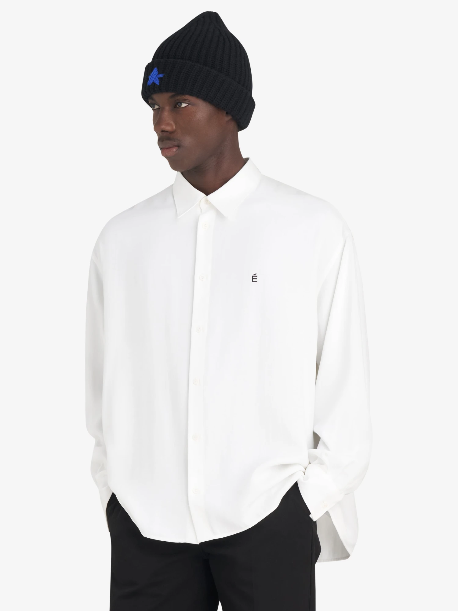 Рубашка Études Oversized É White