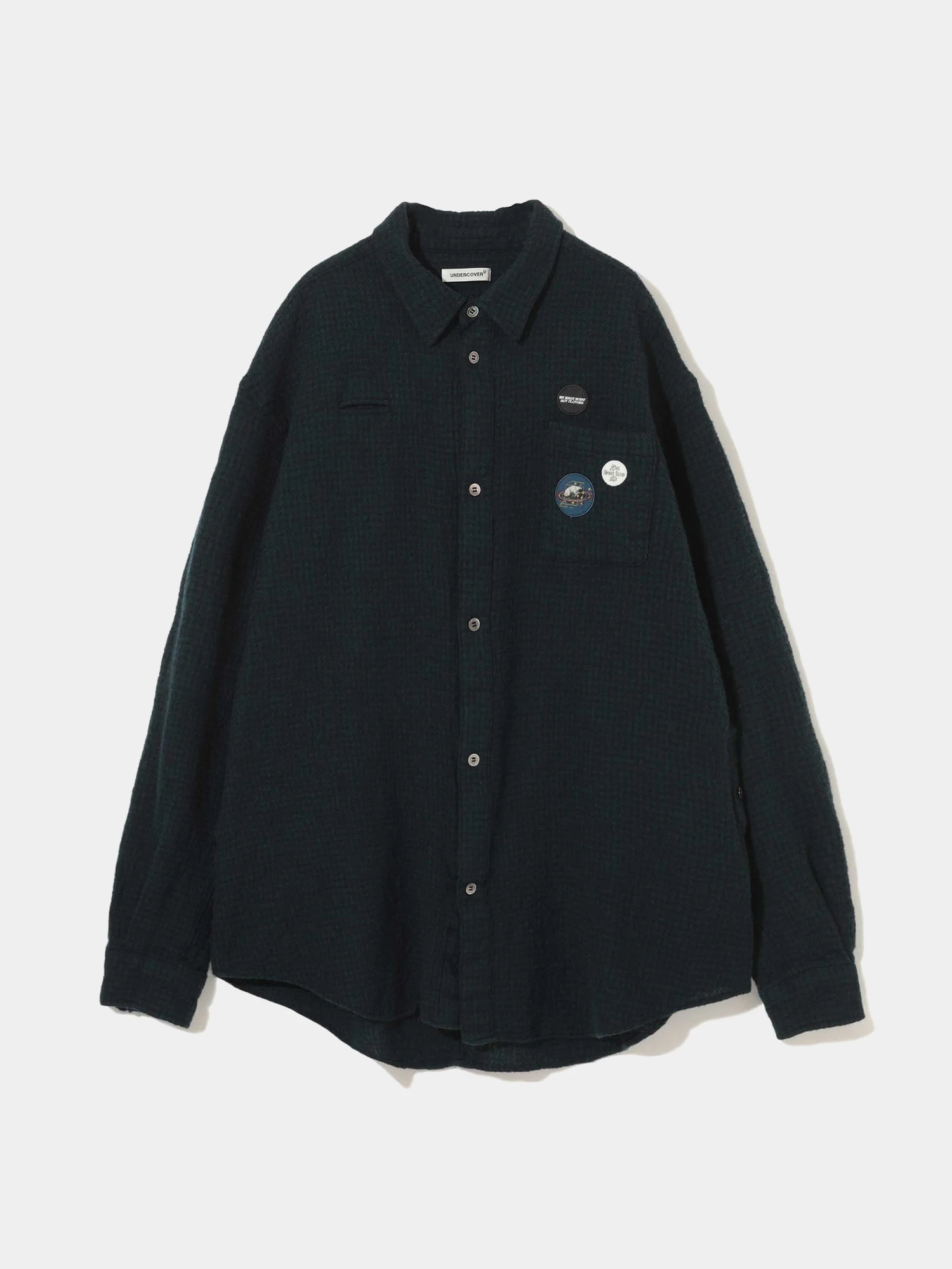 Рубашка UNDERCOVER Front Patch Pocket Green