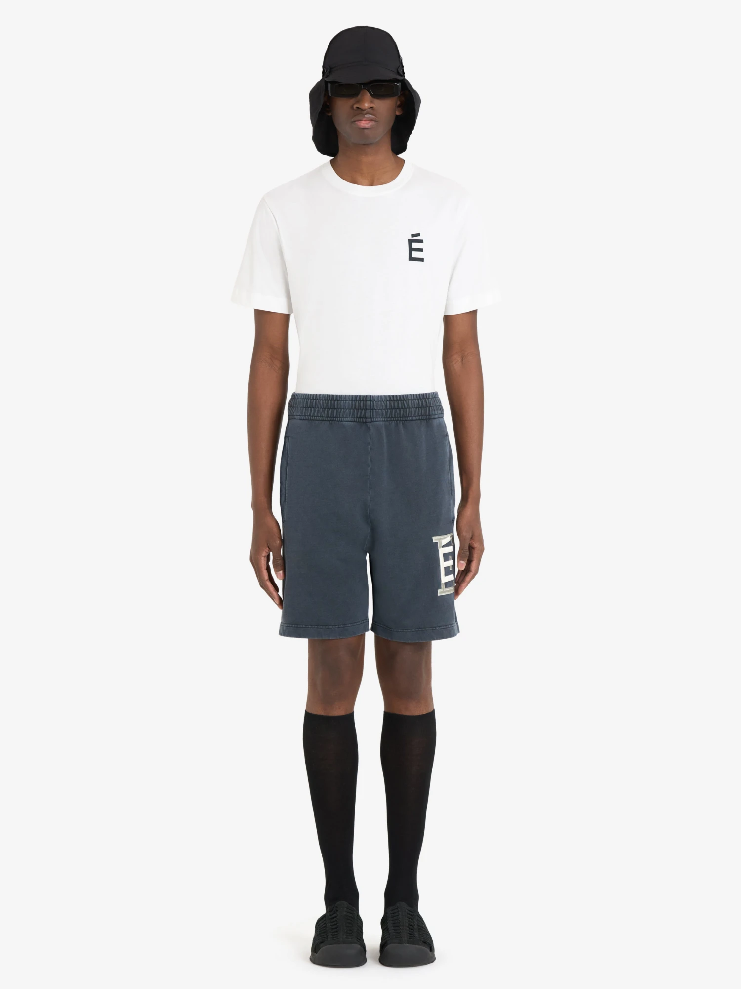 Шорты Études Fleece Short EMB Navy