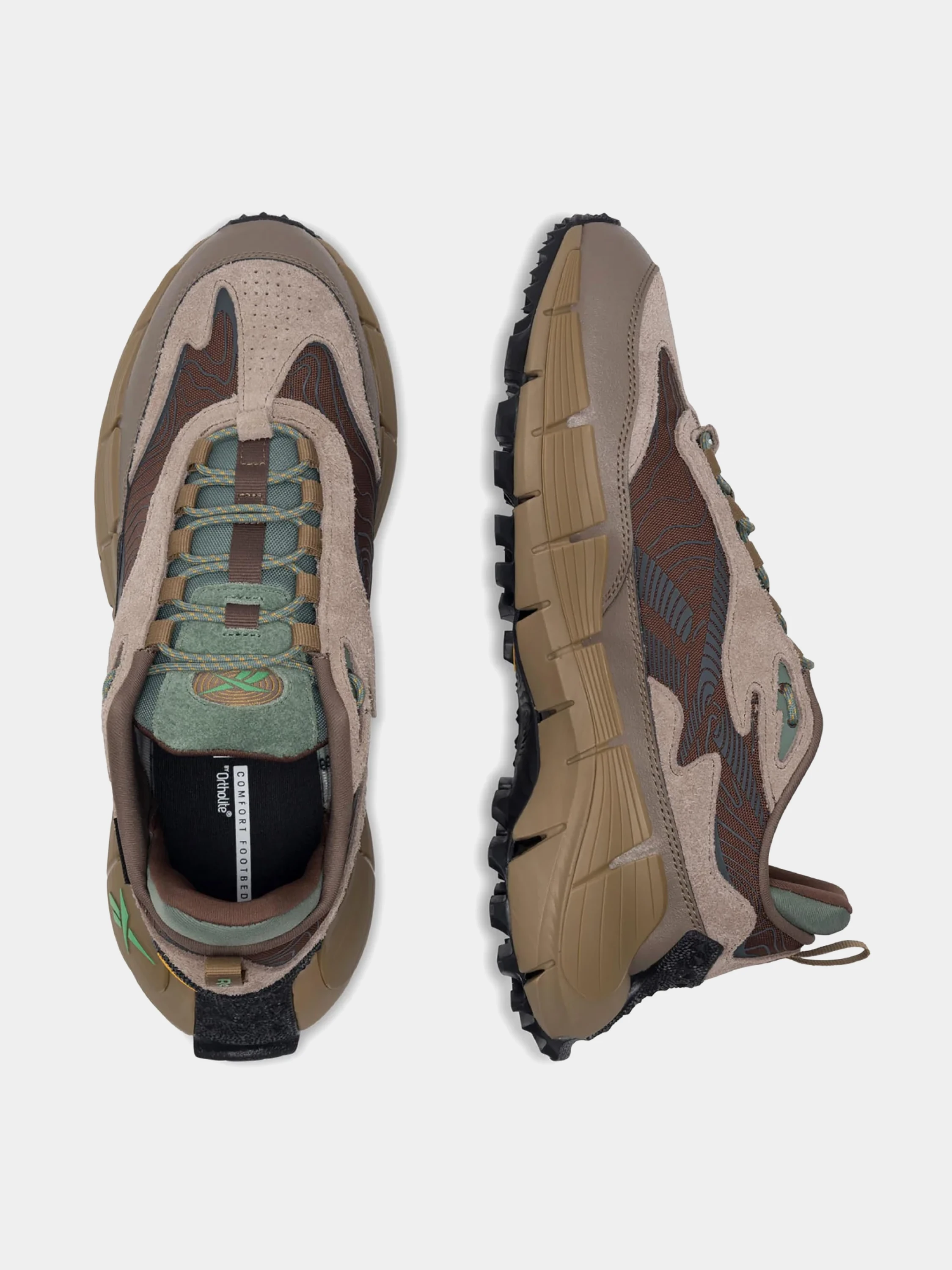 Кроссовки Reebok Zig Kinetica 2.5 Edge Brown