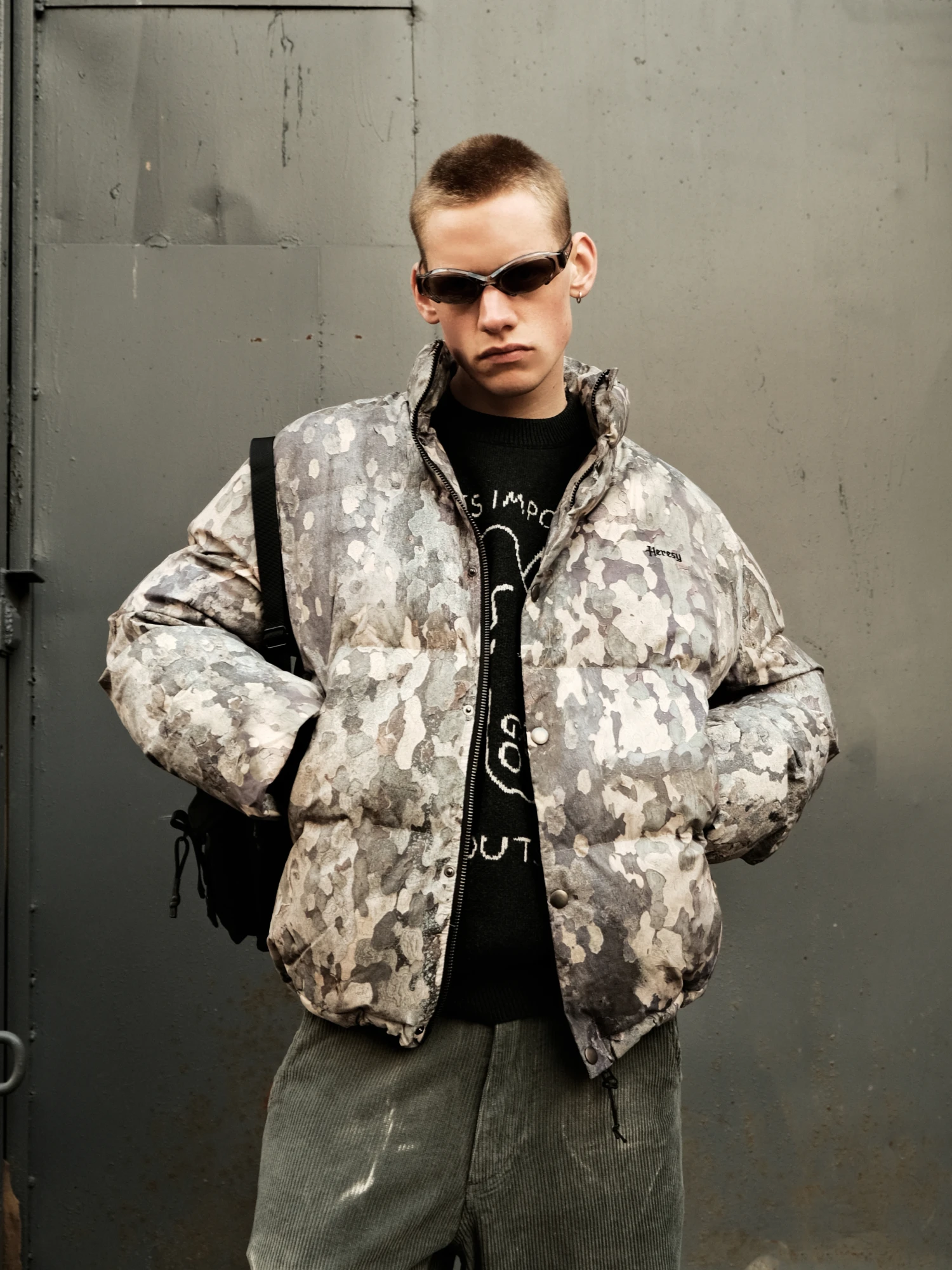 Очки NO PROBLEMO x LE SPECS Cyborg Smoke/Smoke Tint