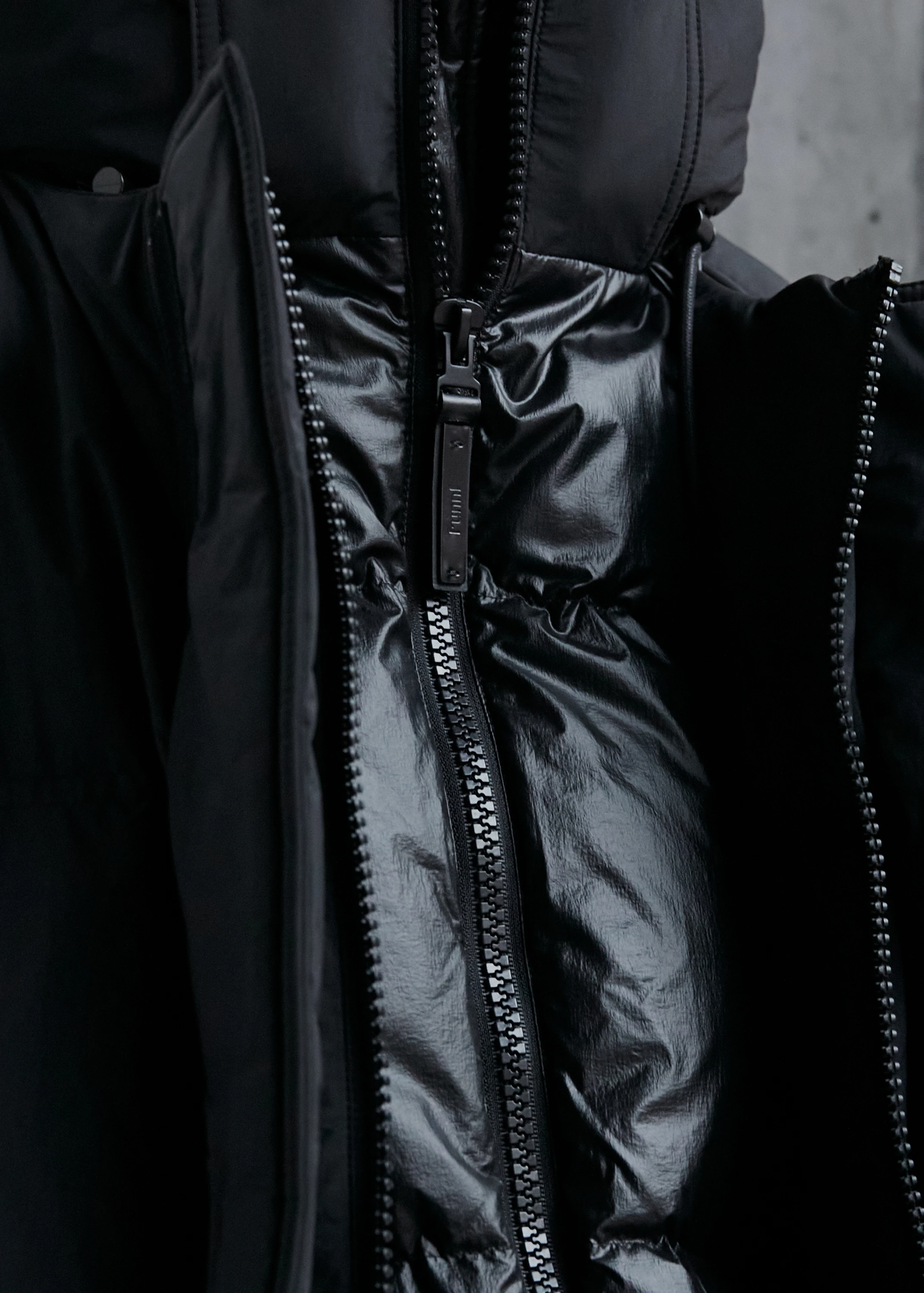 Пуховик JUUN.J Double Down Jumper Black