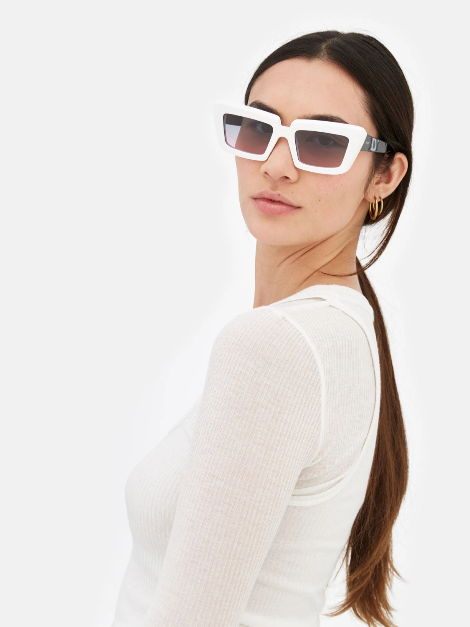 Очки RETROSUPERFUTURE Coccodrillo White