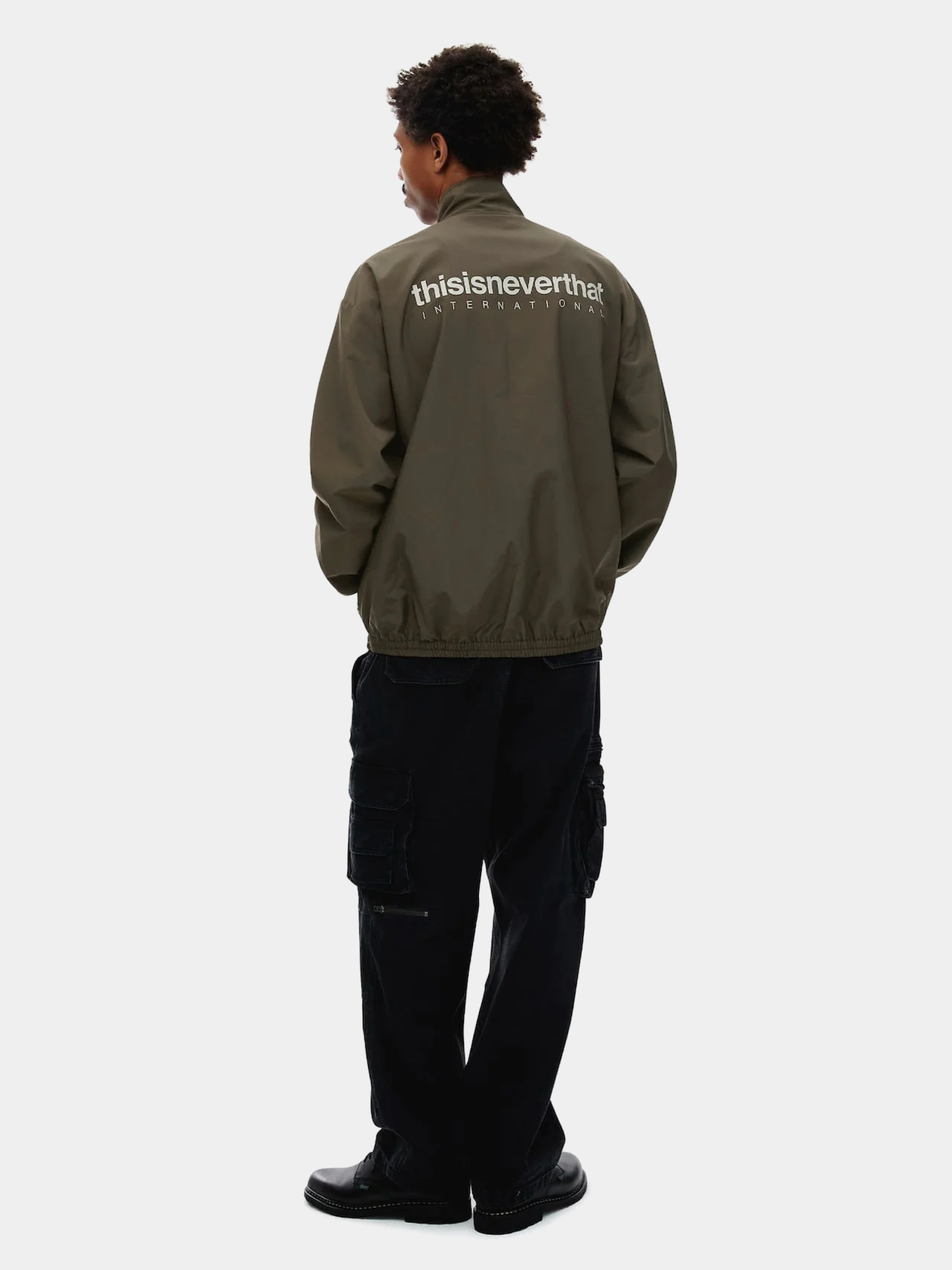 Ветровка thisisneverthat INTL. Team Jacket Brown