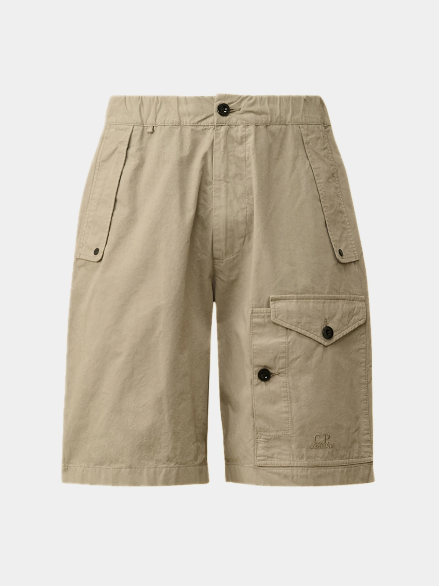 Шорты C.P. Company Microreps Cargo Vintage Khaki