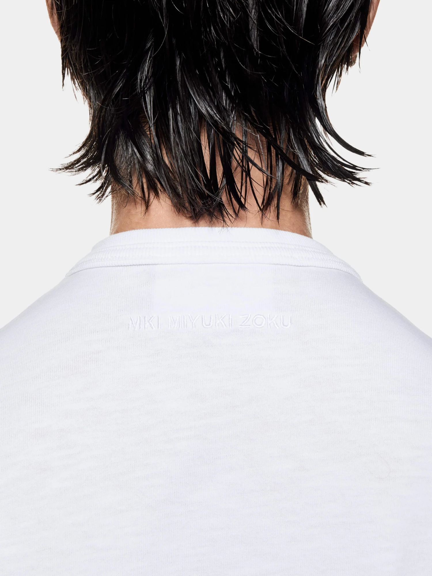 Лонгслив MKI MIYUKI ZOKU 220 Gsm Slub White