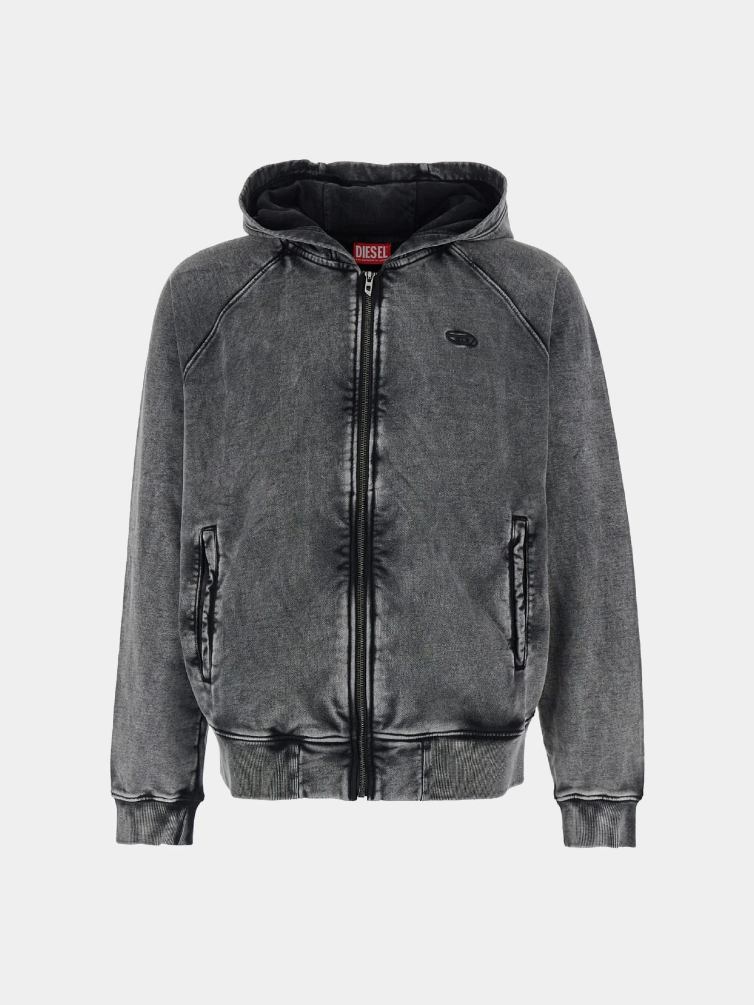 Зип-худи Diesel S-Alt-Zip-Show Grey