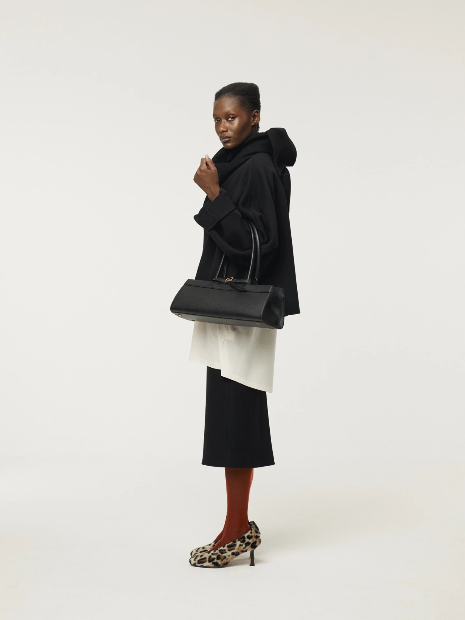Женская юбка Recto Wool Midi Black