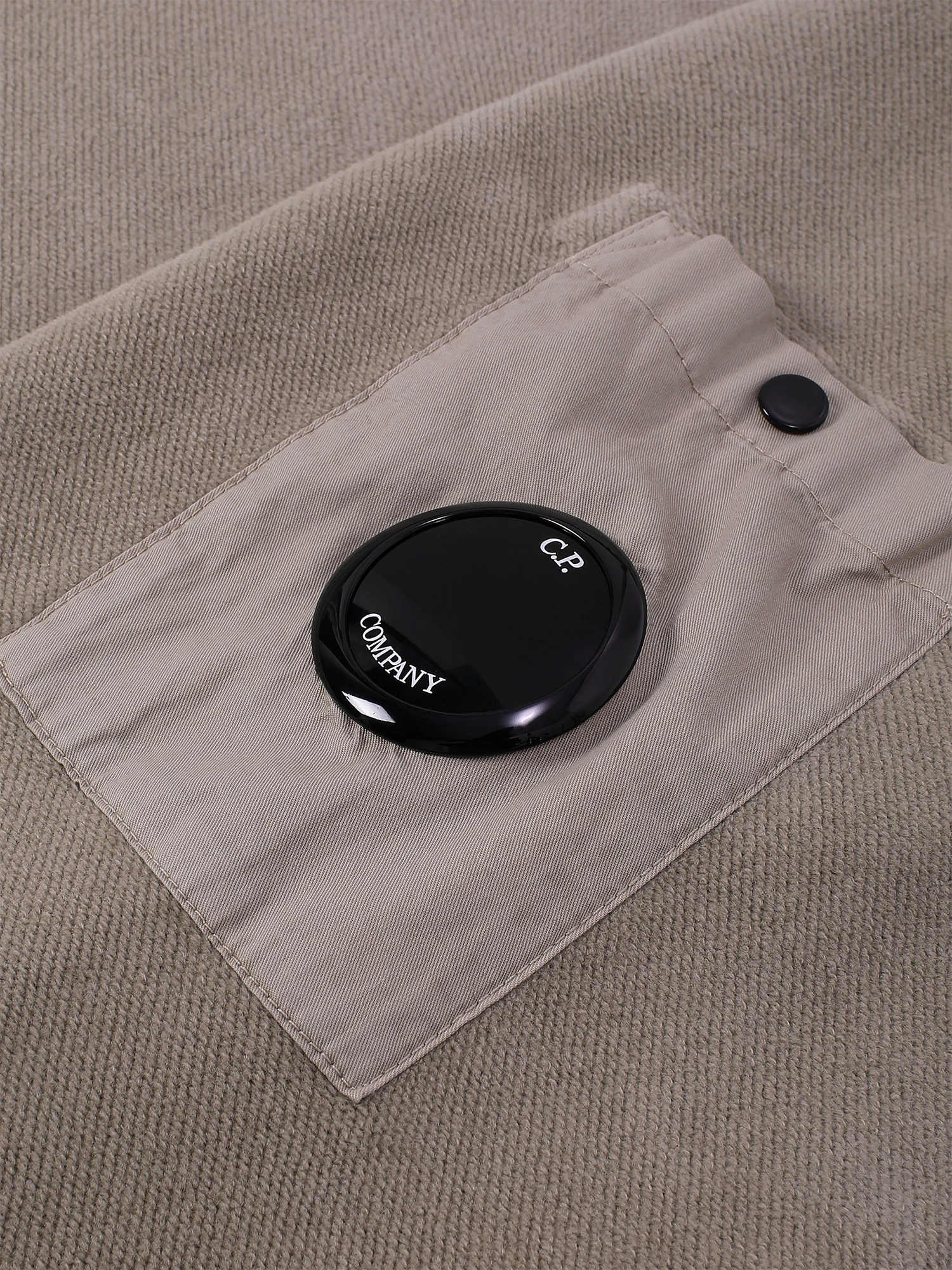 Свитшот C.P. Company Reverse Brushed & Emerized Khaki