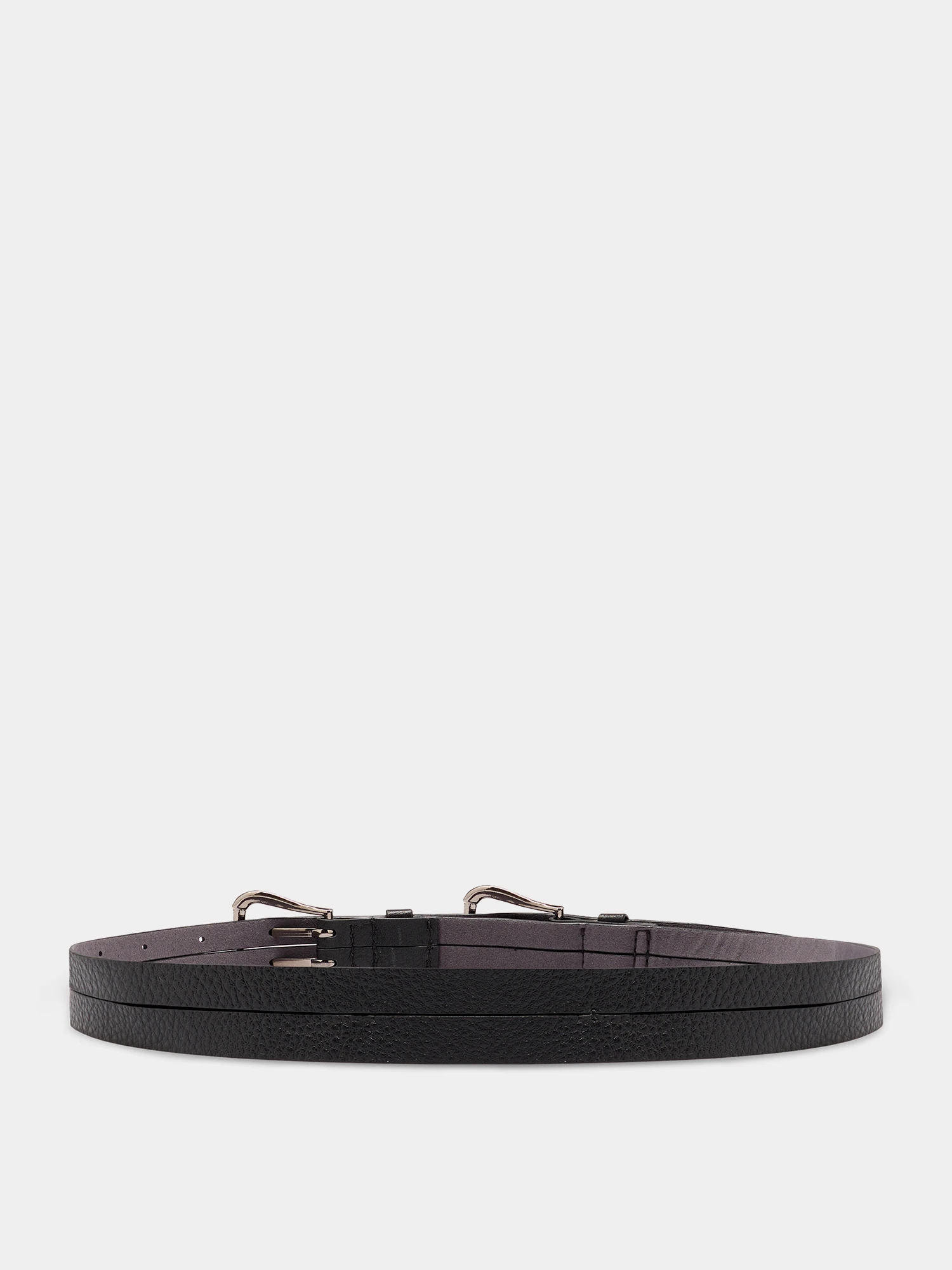 Ремень EPINGLER  2-Line Leather Black