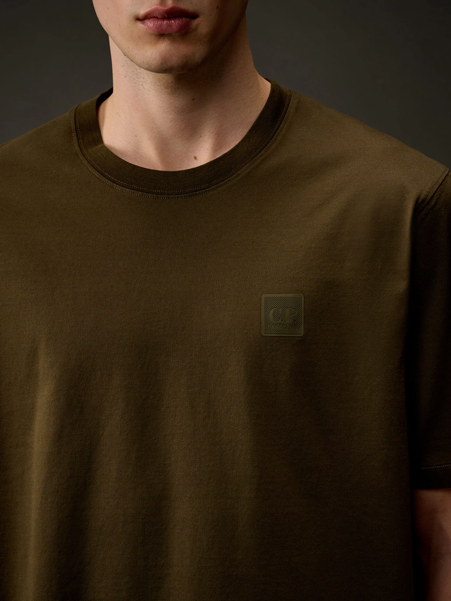 Футболка C.P. Company The Metropolis Series Mercerized Ivy Green