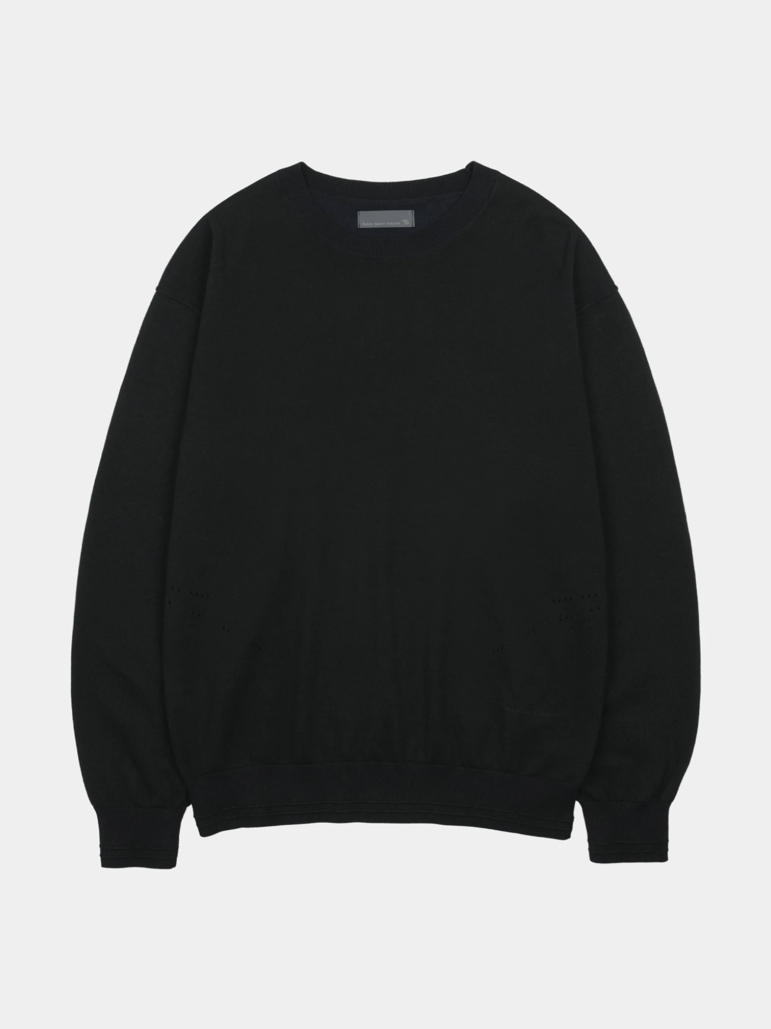 Джемпер SAN SAN GEAR Scale Rib Black