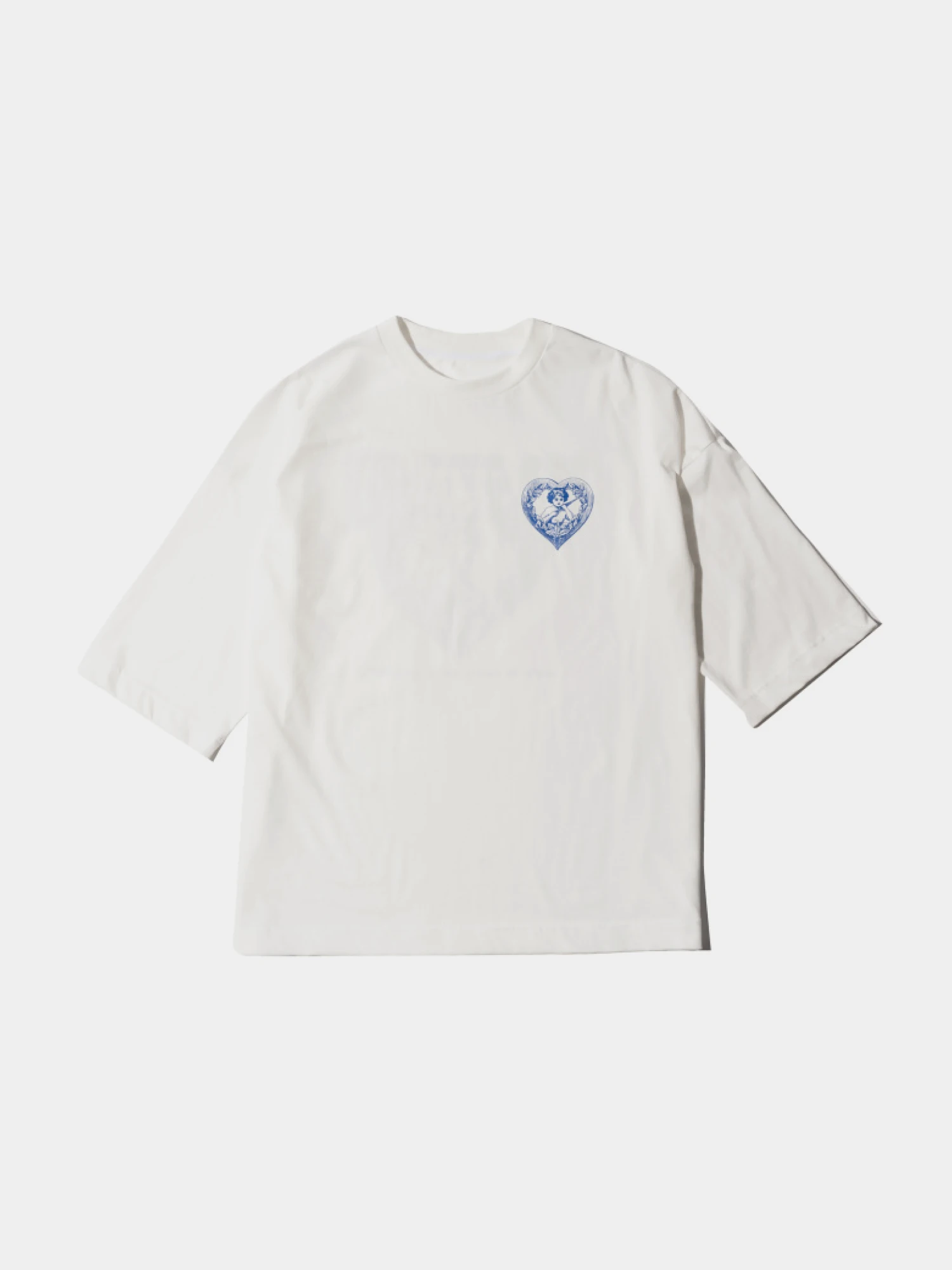 Футболка Red September Blue Heart White