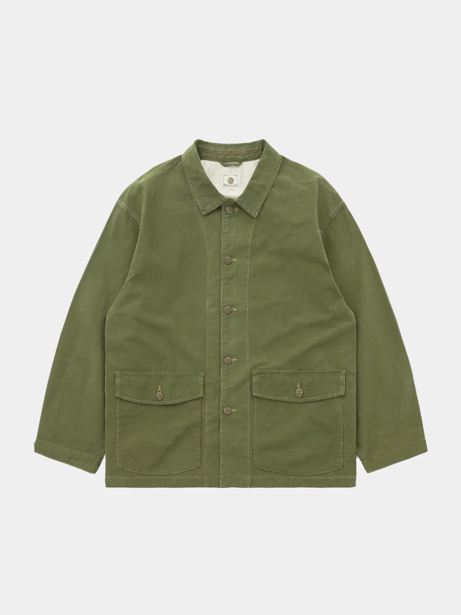 Овершот Adsum + Khakis Chore Jacket Olive Green