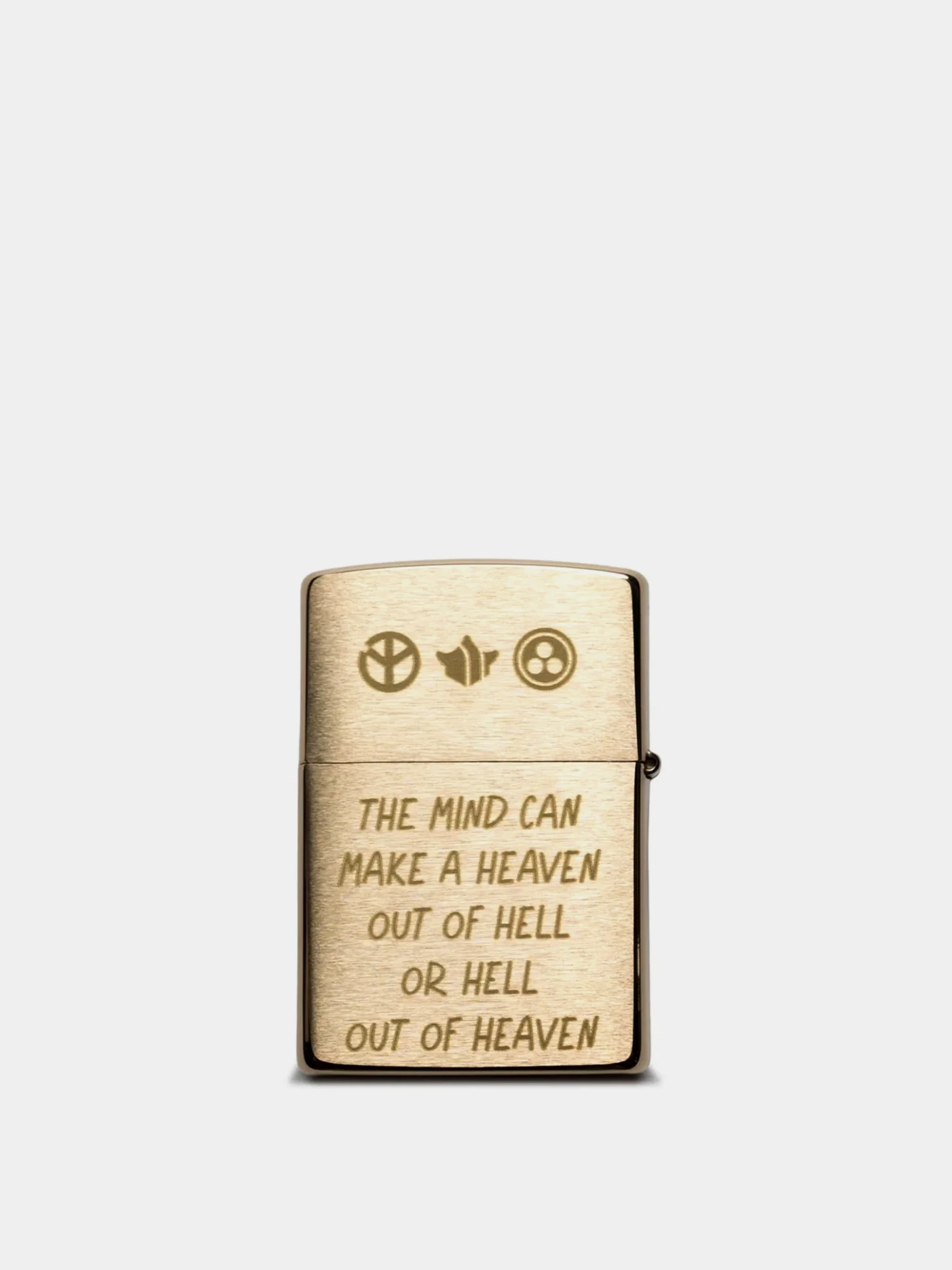 Зажигалка MAHARISHI 2221 Alaskan Tour Engraved Zippo Brass