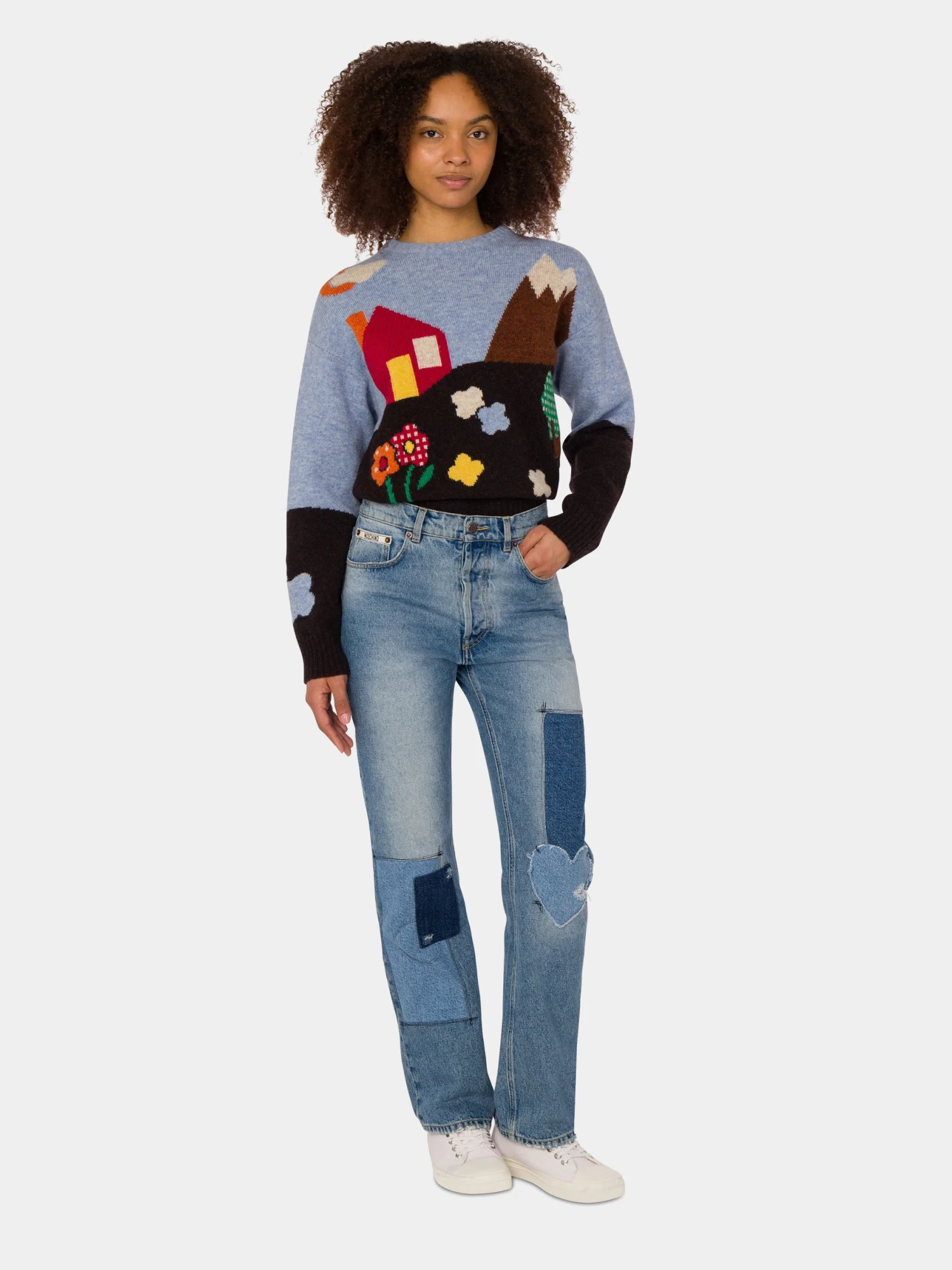 Женские джинсы MOSCHINO Jeans Blue
