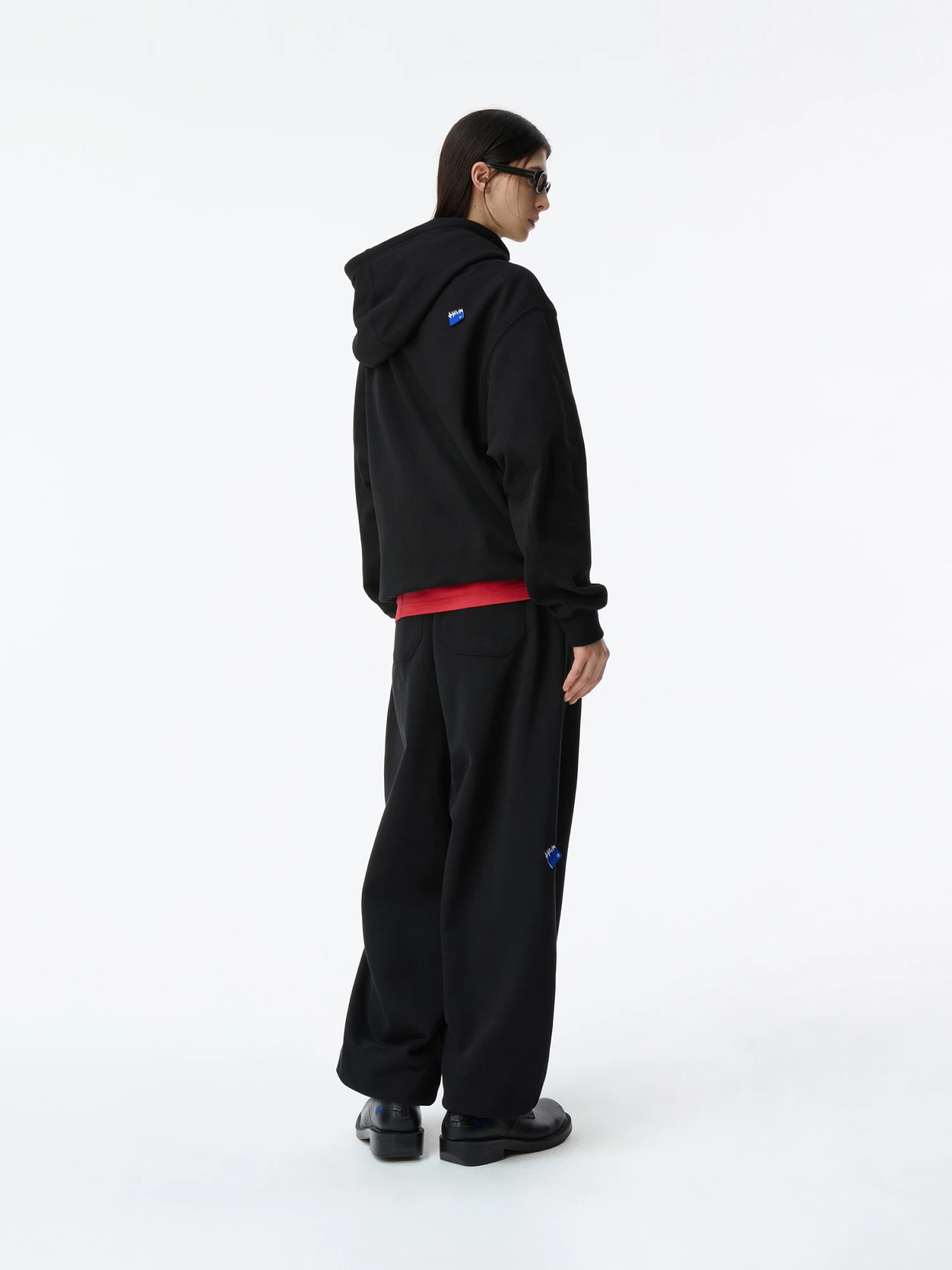 Худи ADERERROR Sig BL Tag Hoodie 01 Black