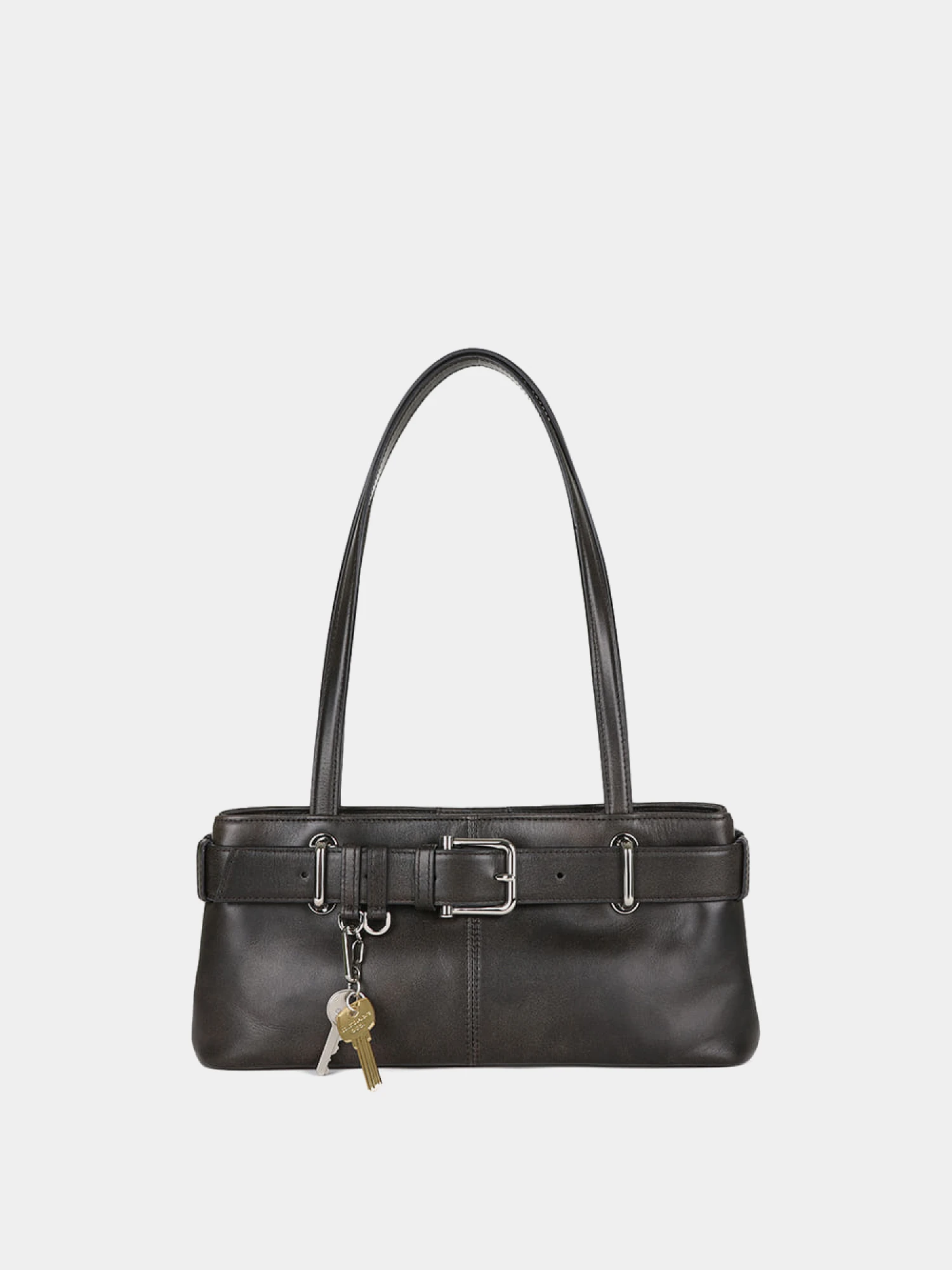 Сумка OSOI Shoulder Brocle Mini Stain Brown
