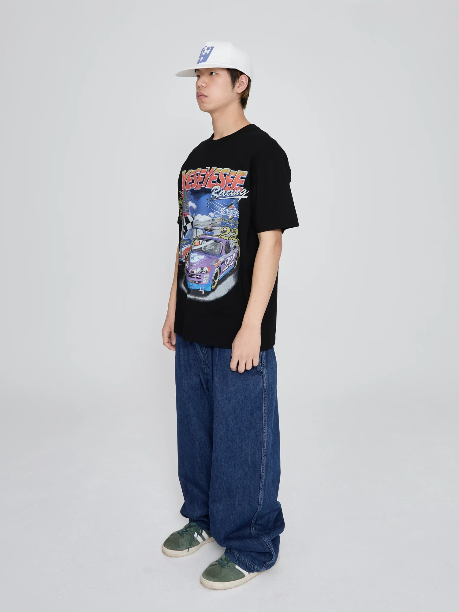 Футболка YESEYESEE Racing Tee Black