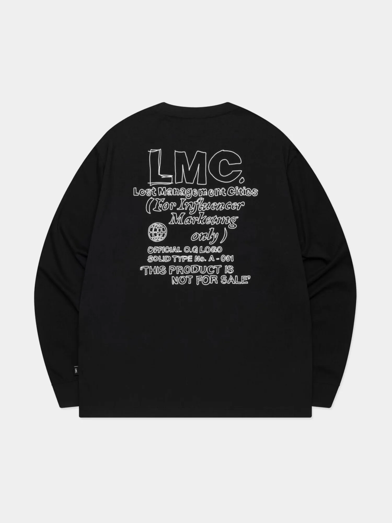 Лонгслив LMC Fn Doodle Long Slv Tee Black