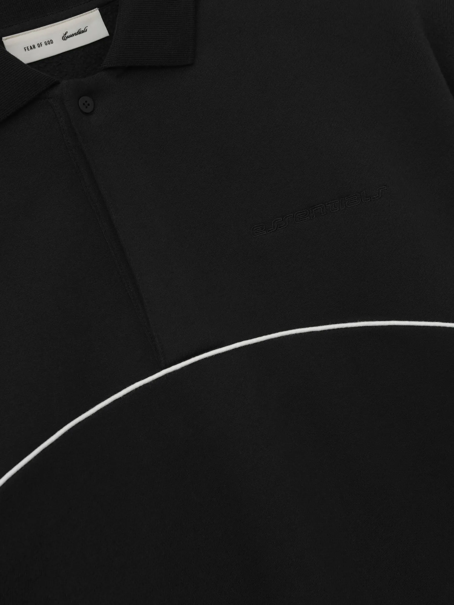 Поло Fear of God ESSENTIALS Active Trace Vintage Black