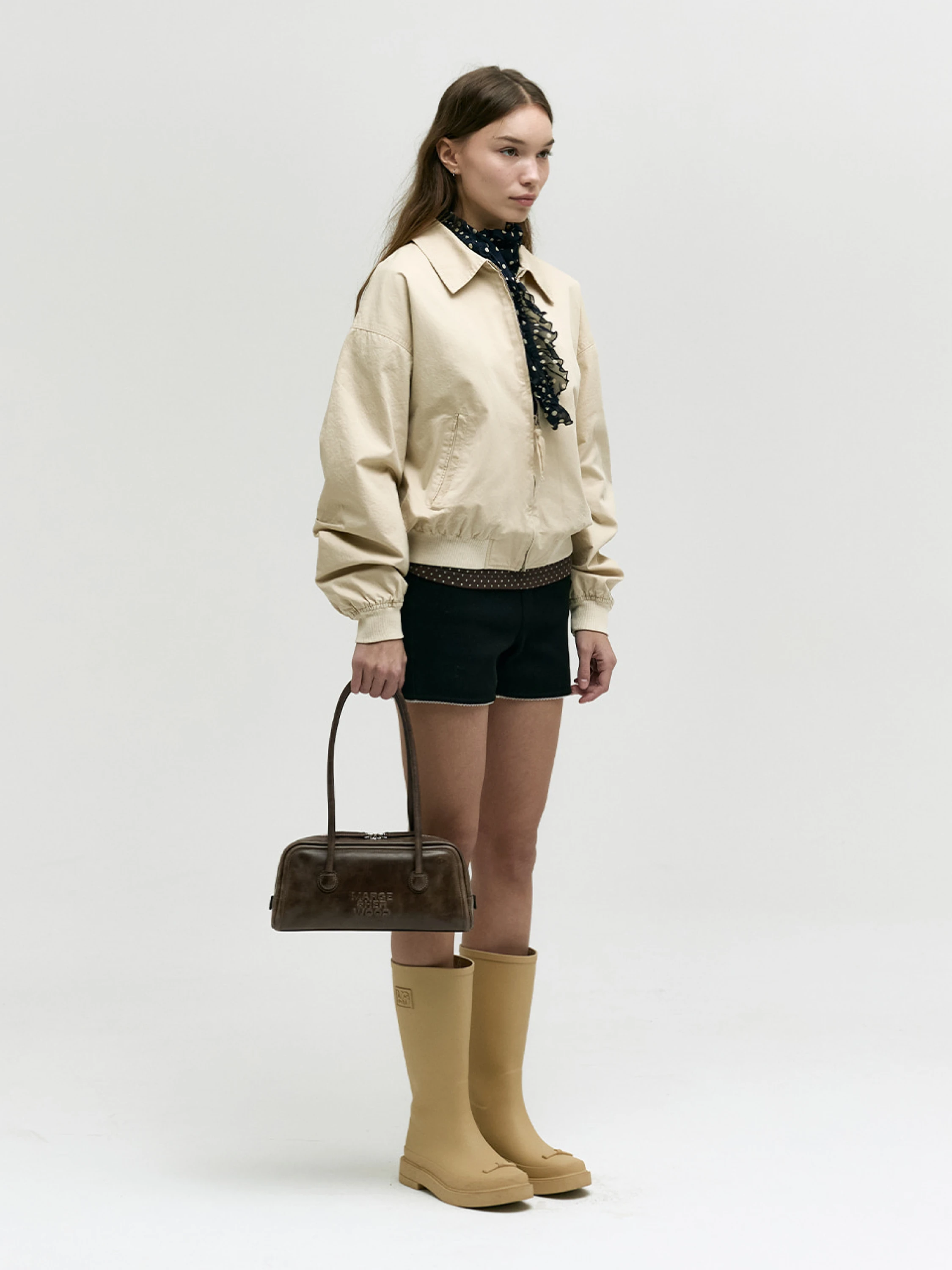 Женская сумка MARGESHERWOOD Soft Baguette Washed Brown
