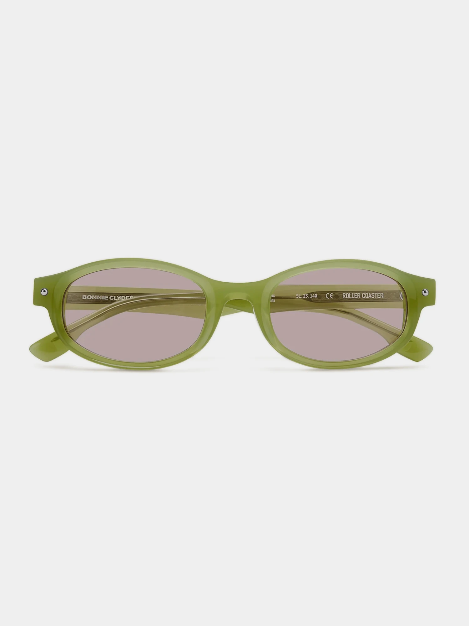 Очки Bonnie Clyde Roller Coaster Green & Fushia Tint