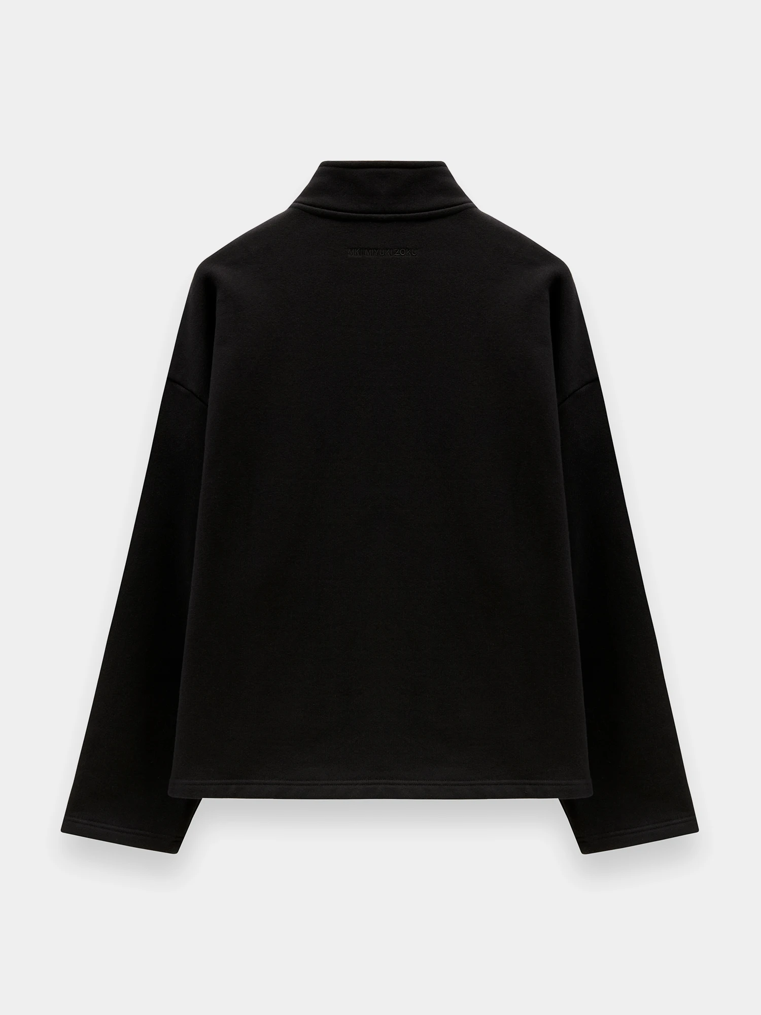 Халф-зип MKI MIYUKI ZOKU 800 GSM Superweight Black