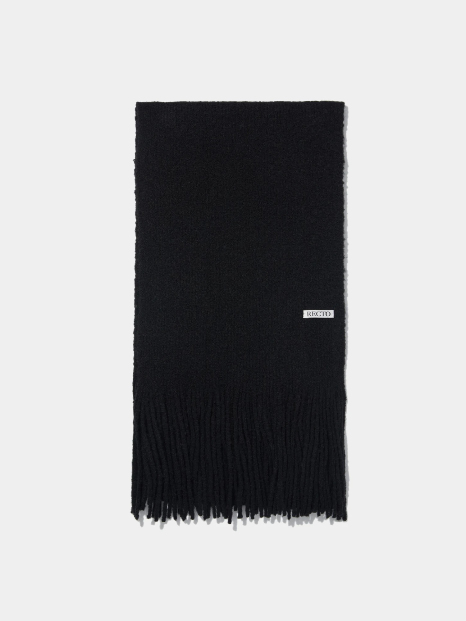 Шарф Recto Petit Wool Knit Mufller Black
