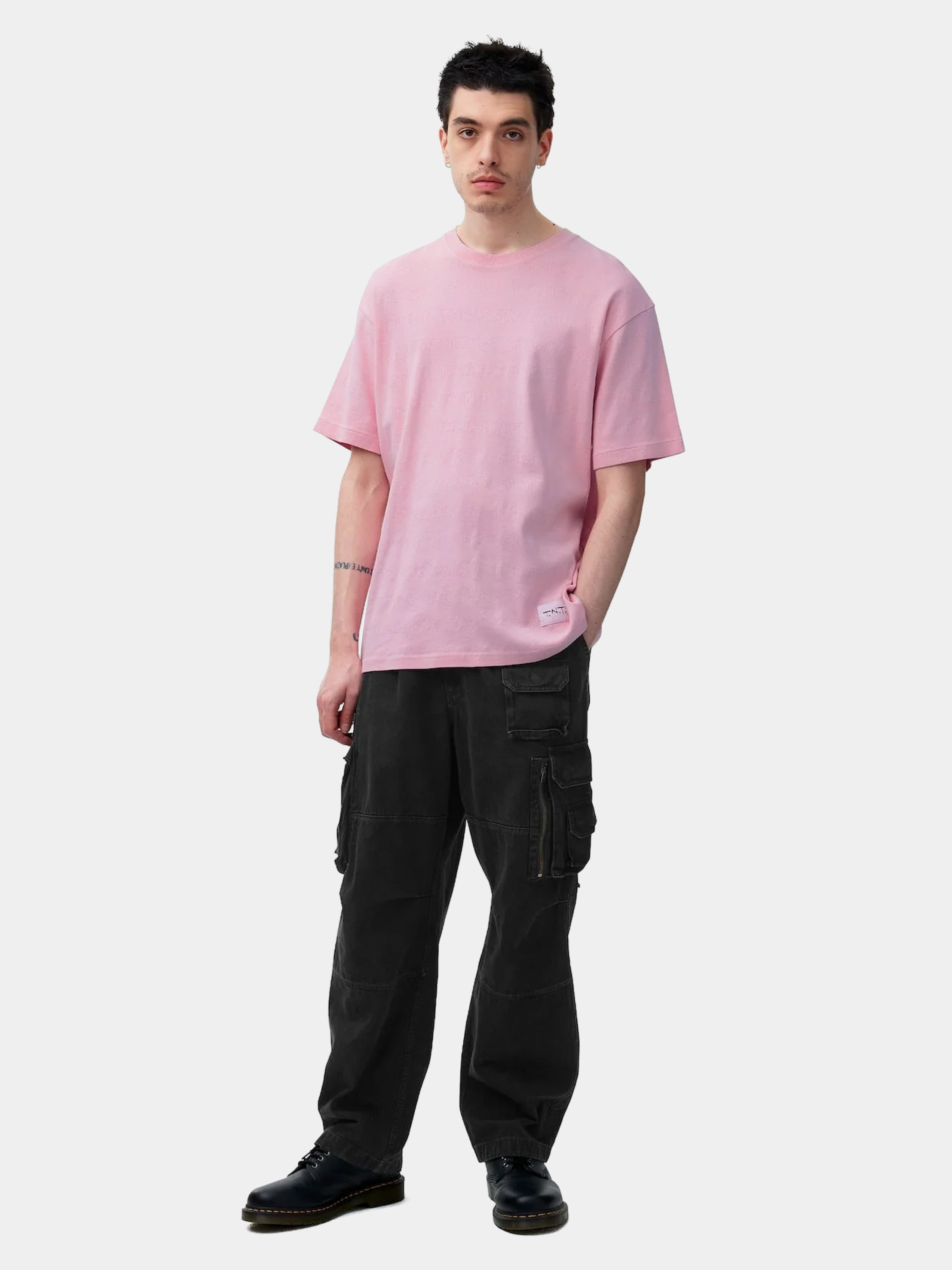 Футболка thisisneverthat TNT Jacquard Tee Pink
