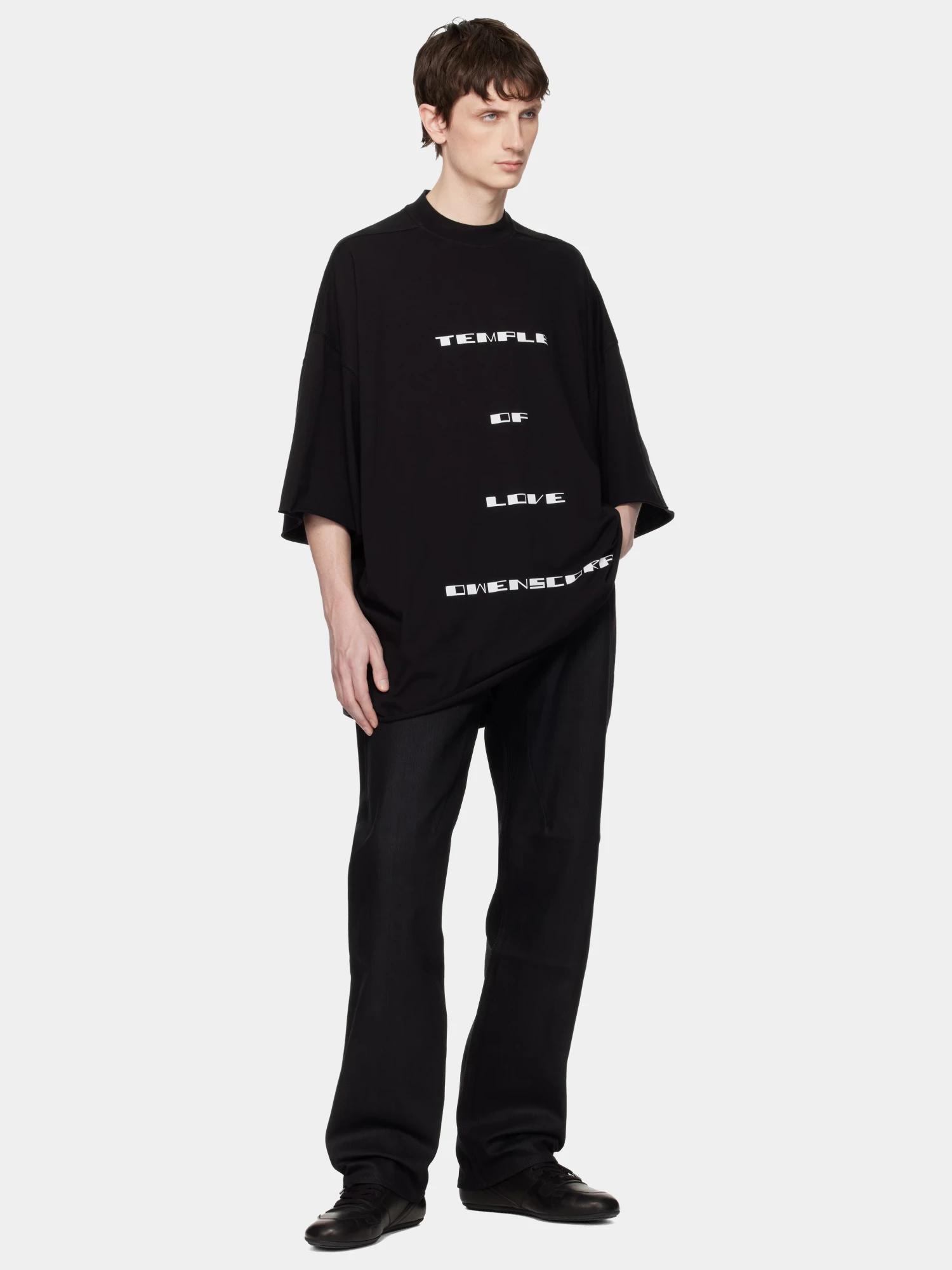 Футболка RICK OWENS DRKSHDW Tommy T Black/Milk