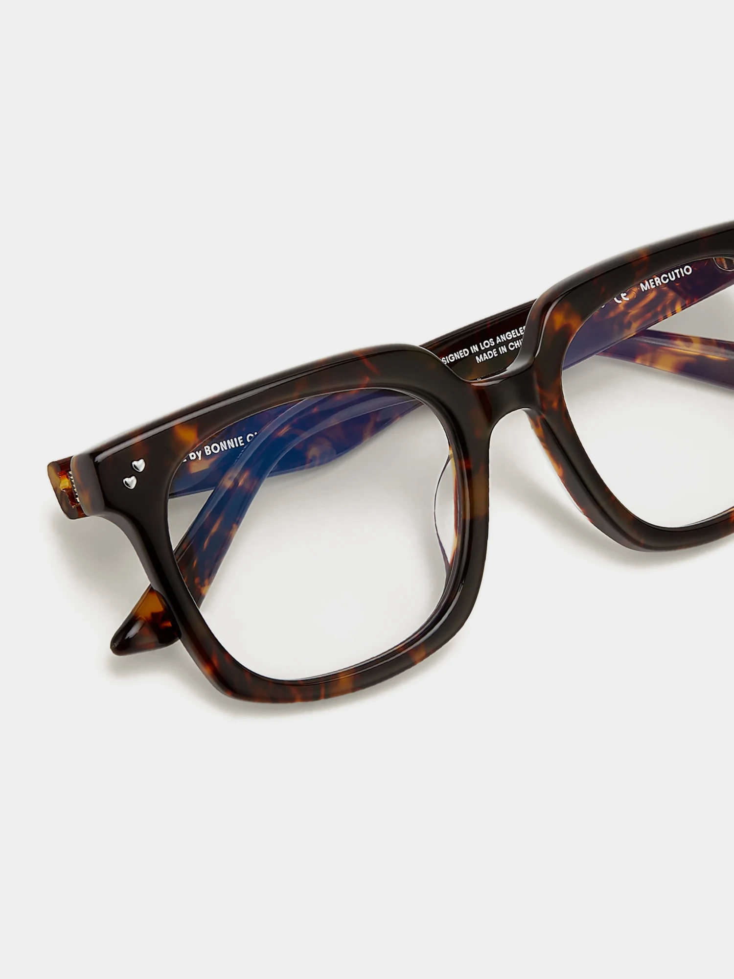 Очки Bonnie Clyde Mercutio Tortoise & Clear Lens