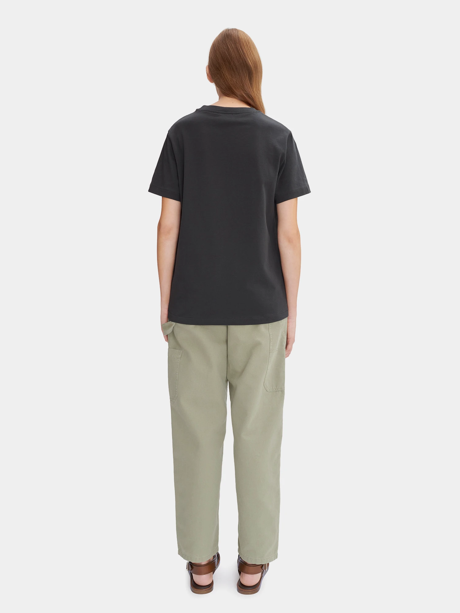 Футболка A.P.C. Standard Rue Madame Antracite/Rose